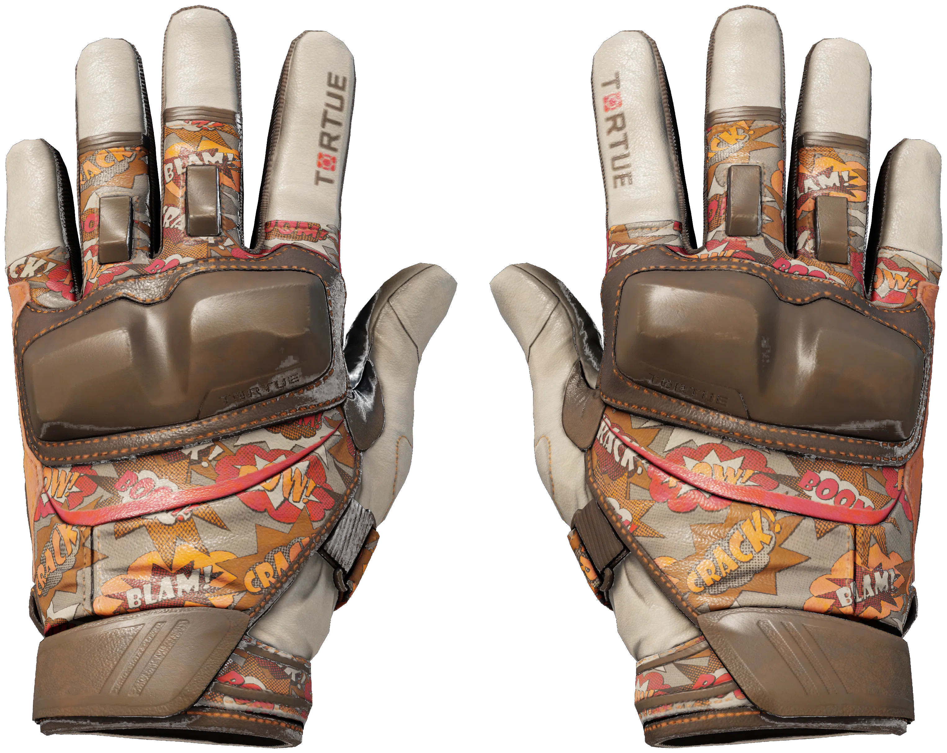 ★ Moto Gloves | POW! CS2 skin — open high-resolution image