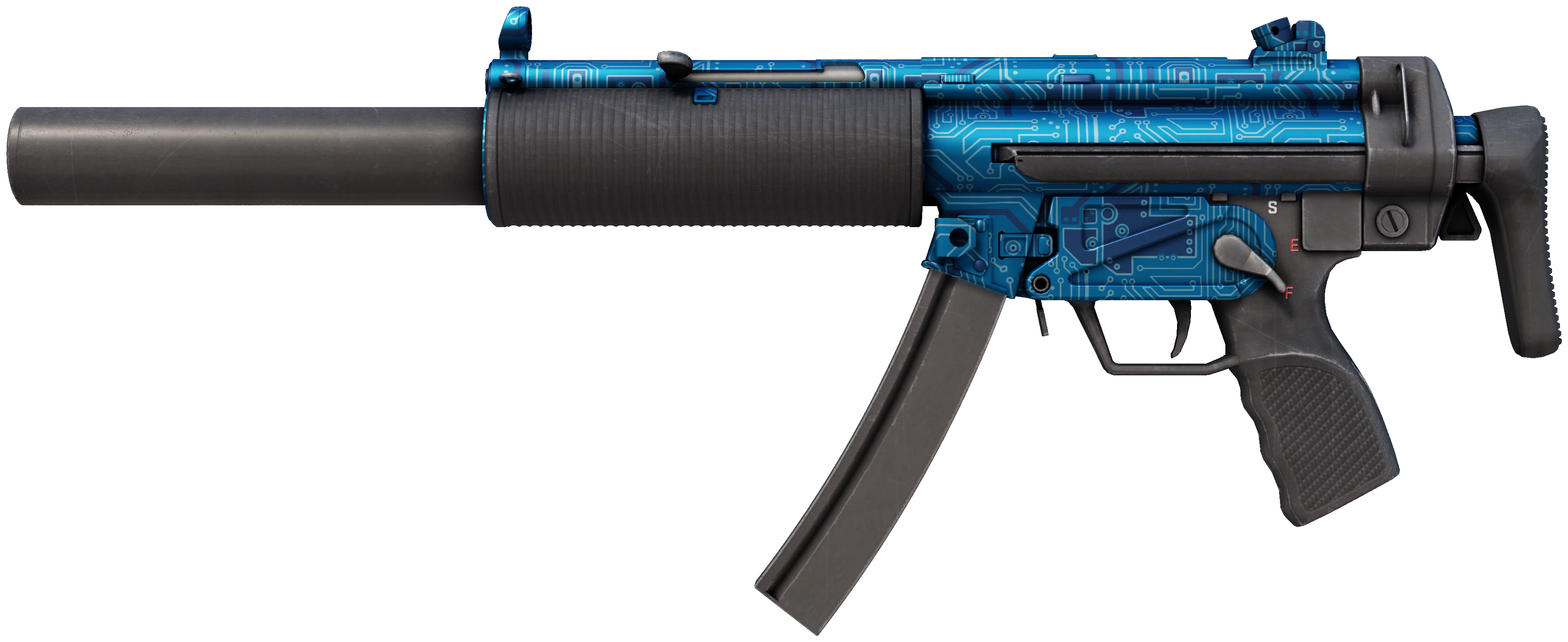 MP5-SD | Co-Processor CS2 skin — open high-resolution image