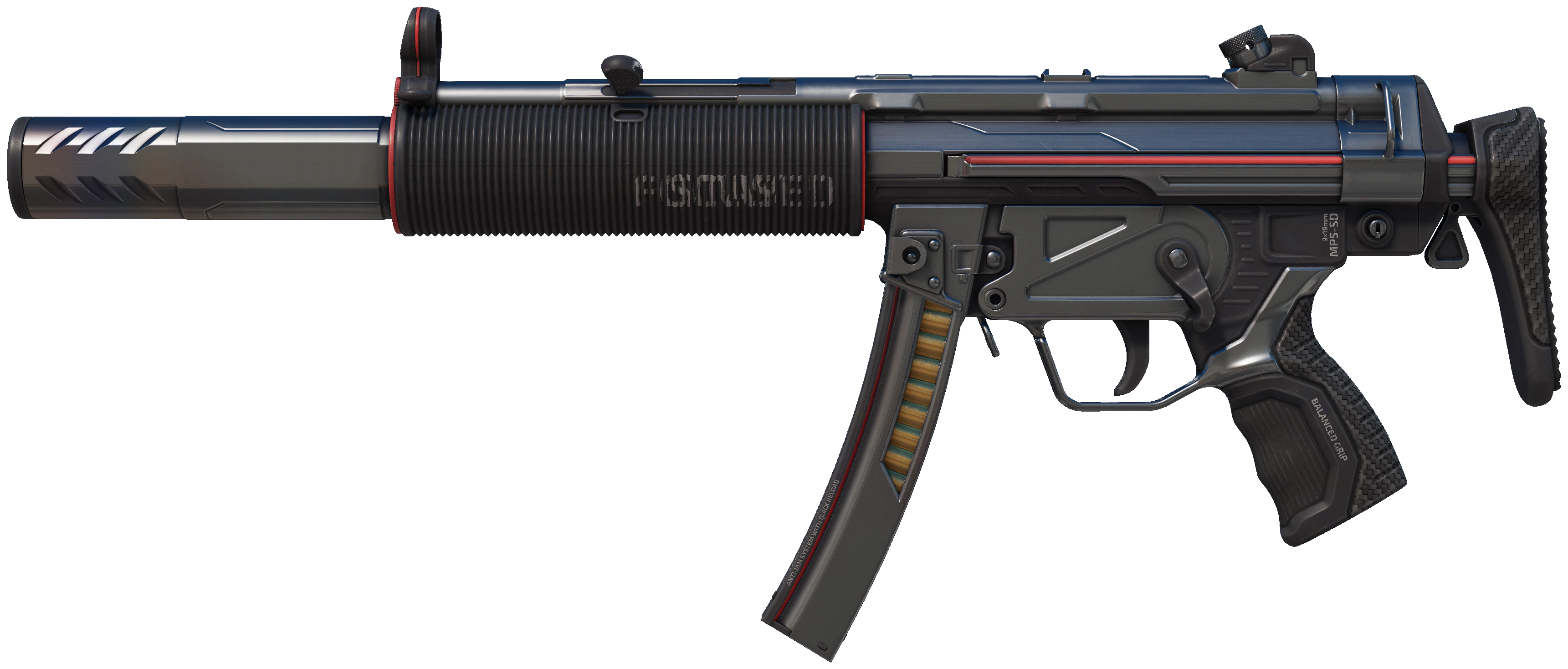 MP5-SD | Focus CS2 skin — open high-resolution image