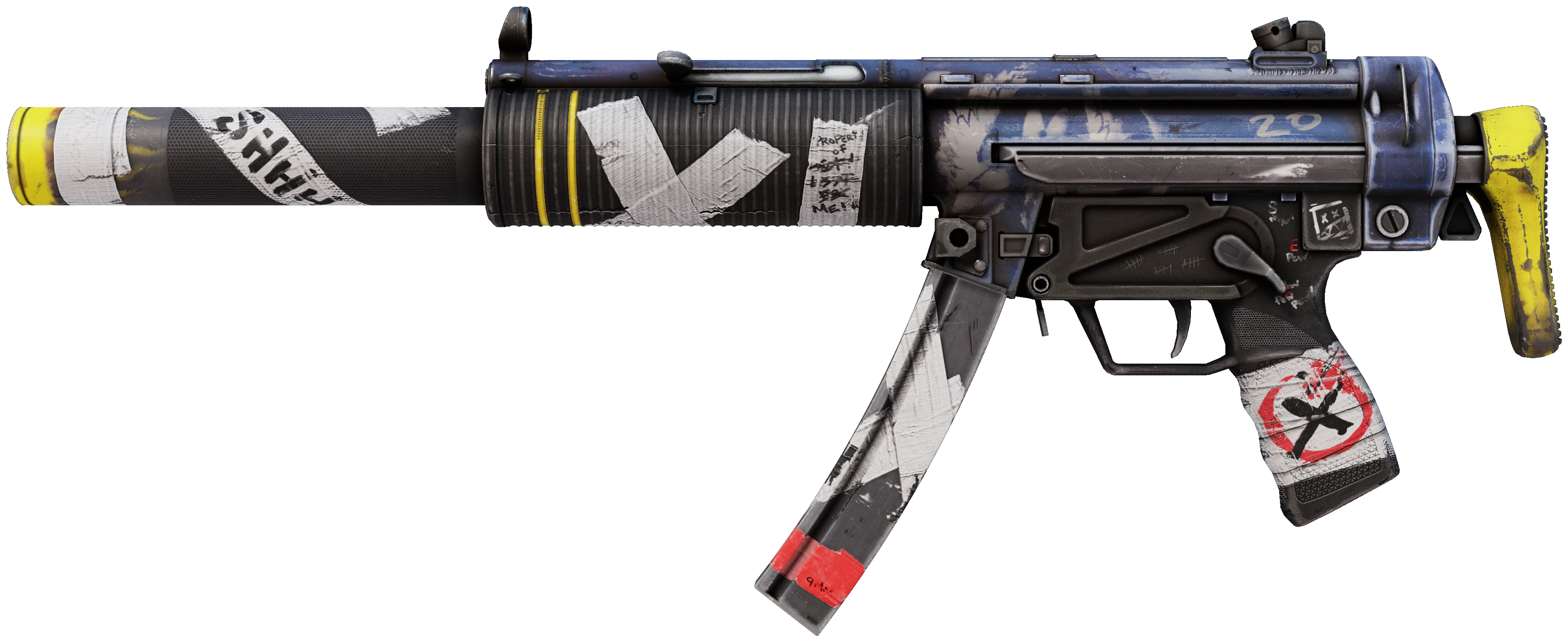 MP5-SD | Kitbash CS2 skin — open high-resolution image