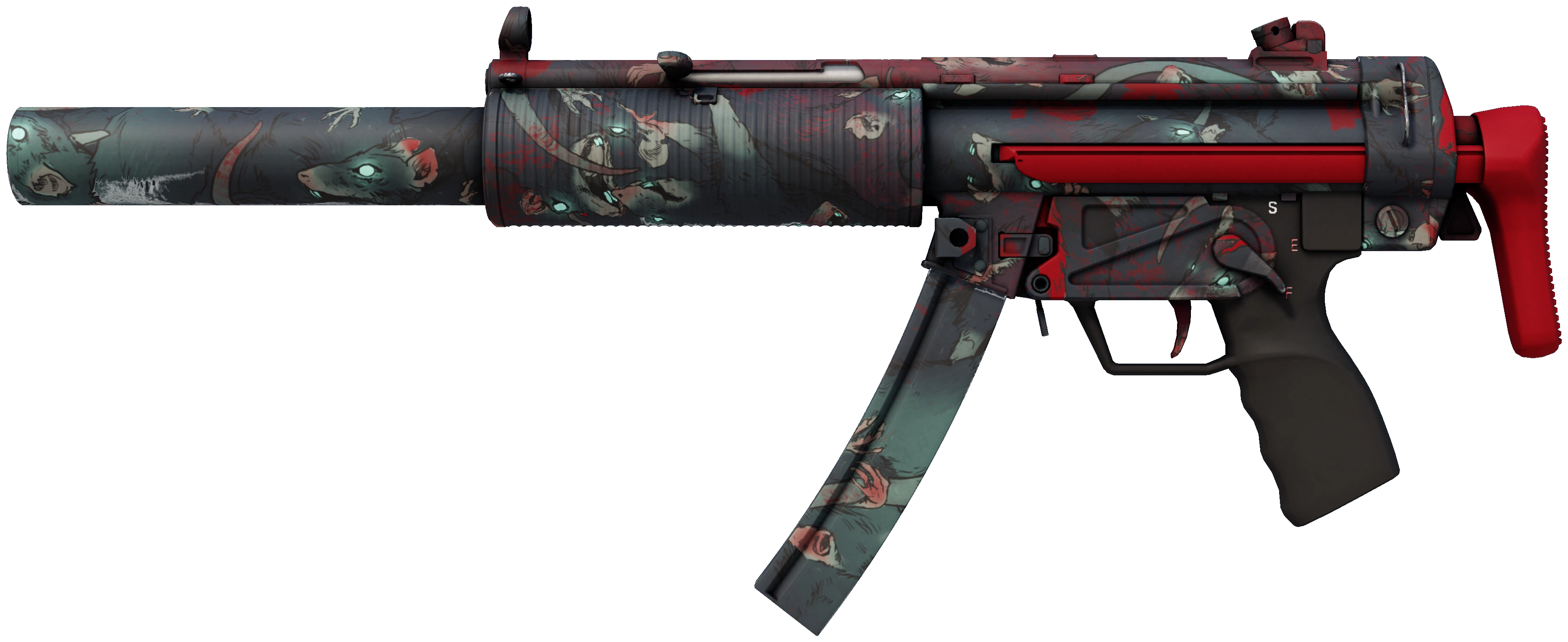 MP5-SD | Lab Rats CS2 skin — open high-resolution image