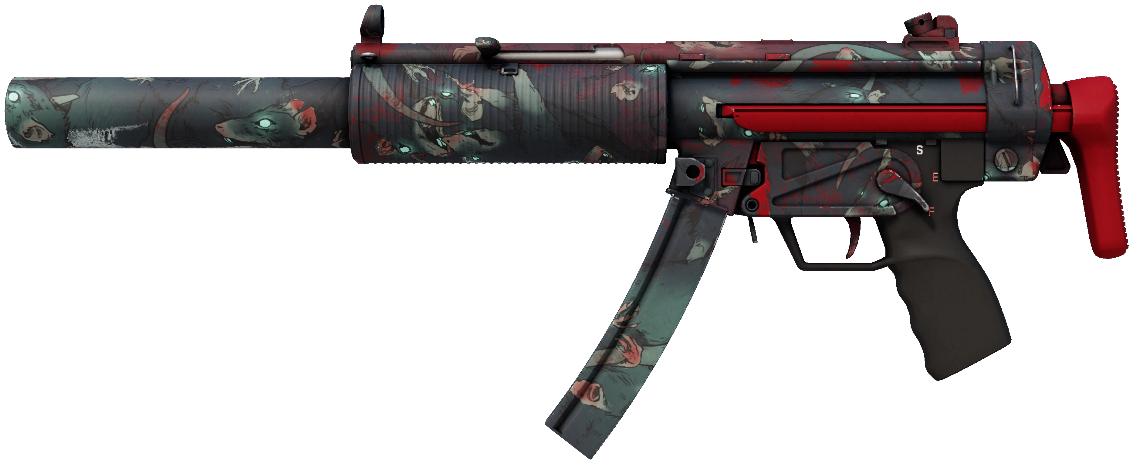 MP5-SD | Lab Rats representative Minimal Wear wear preview