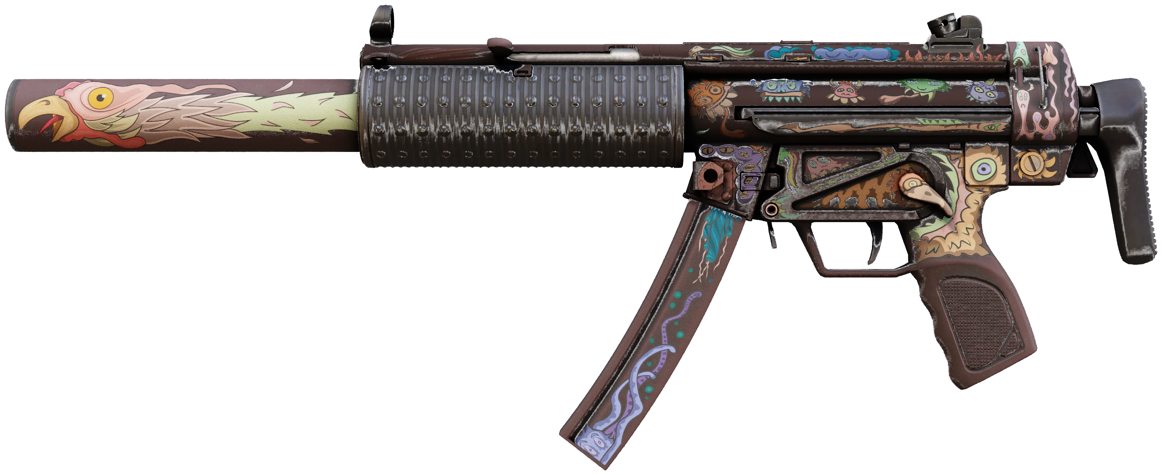 MP5-SD | Necro Jr. CS2 skin — open high-resolution image