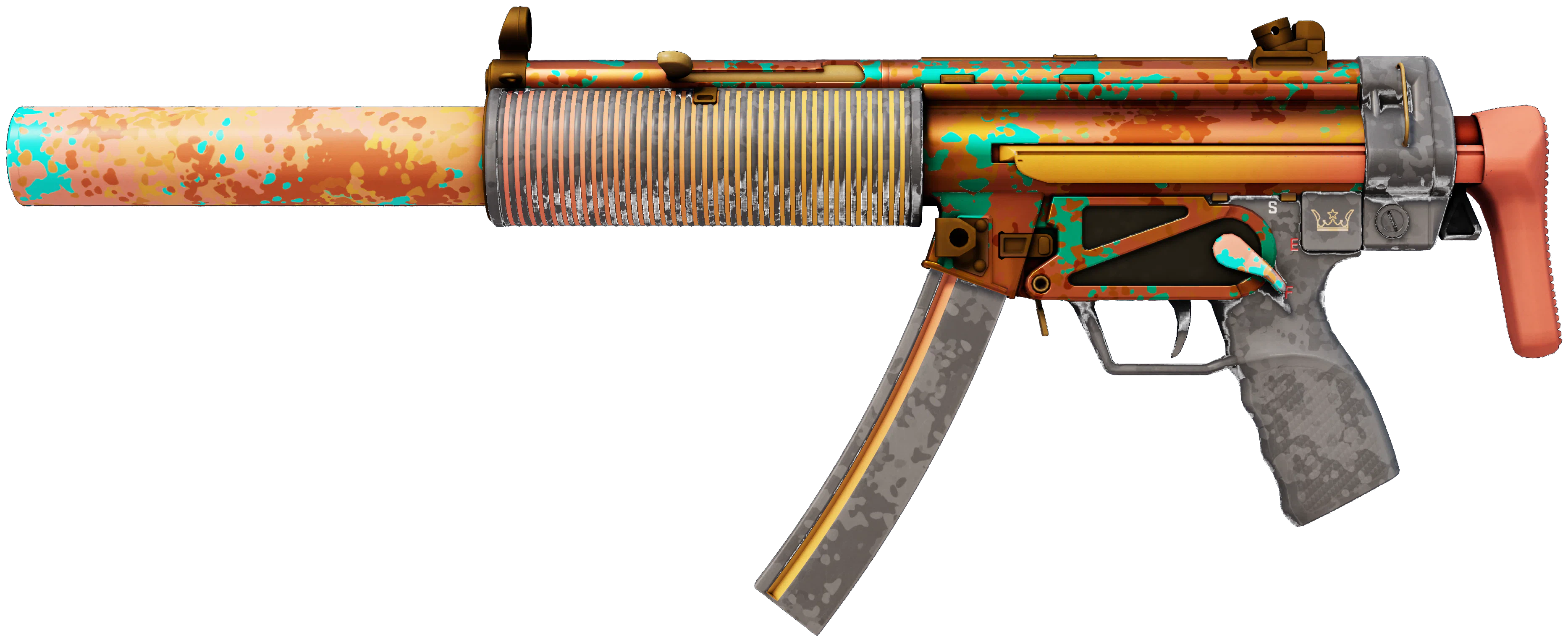 MP5-SD | Oxide Oasis CS2 skin — open high-resolution image