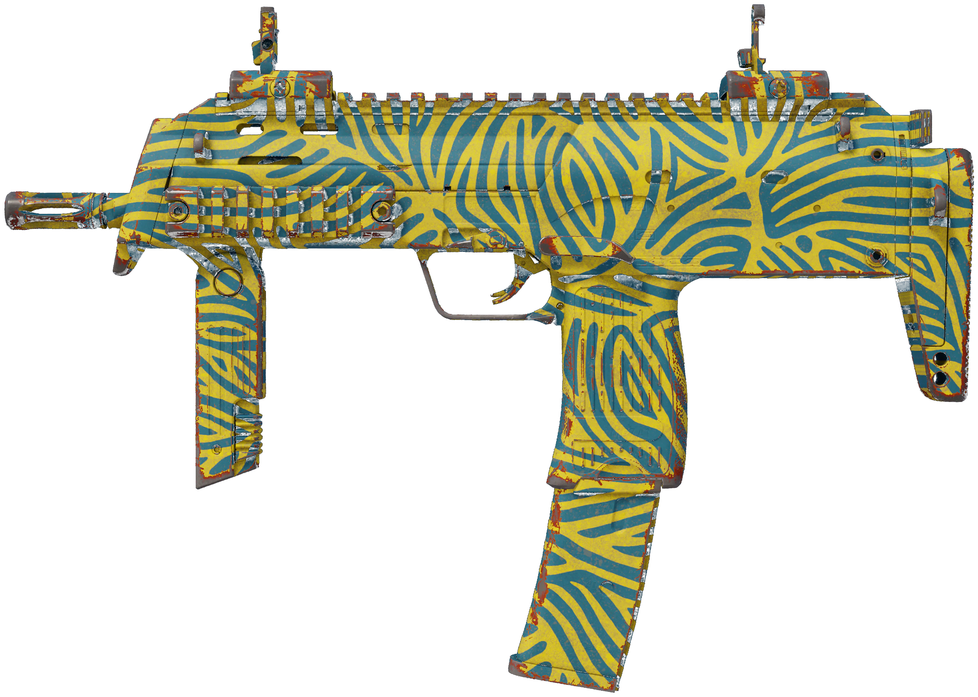MP7 | Akoben representative Minimal Wear wear preview