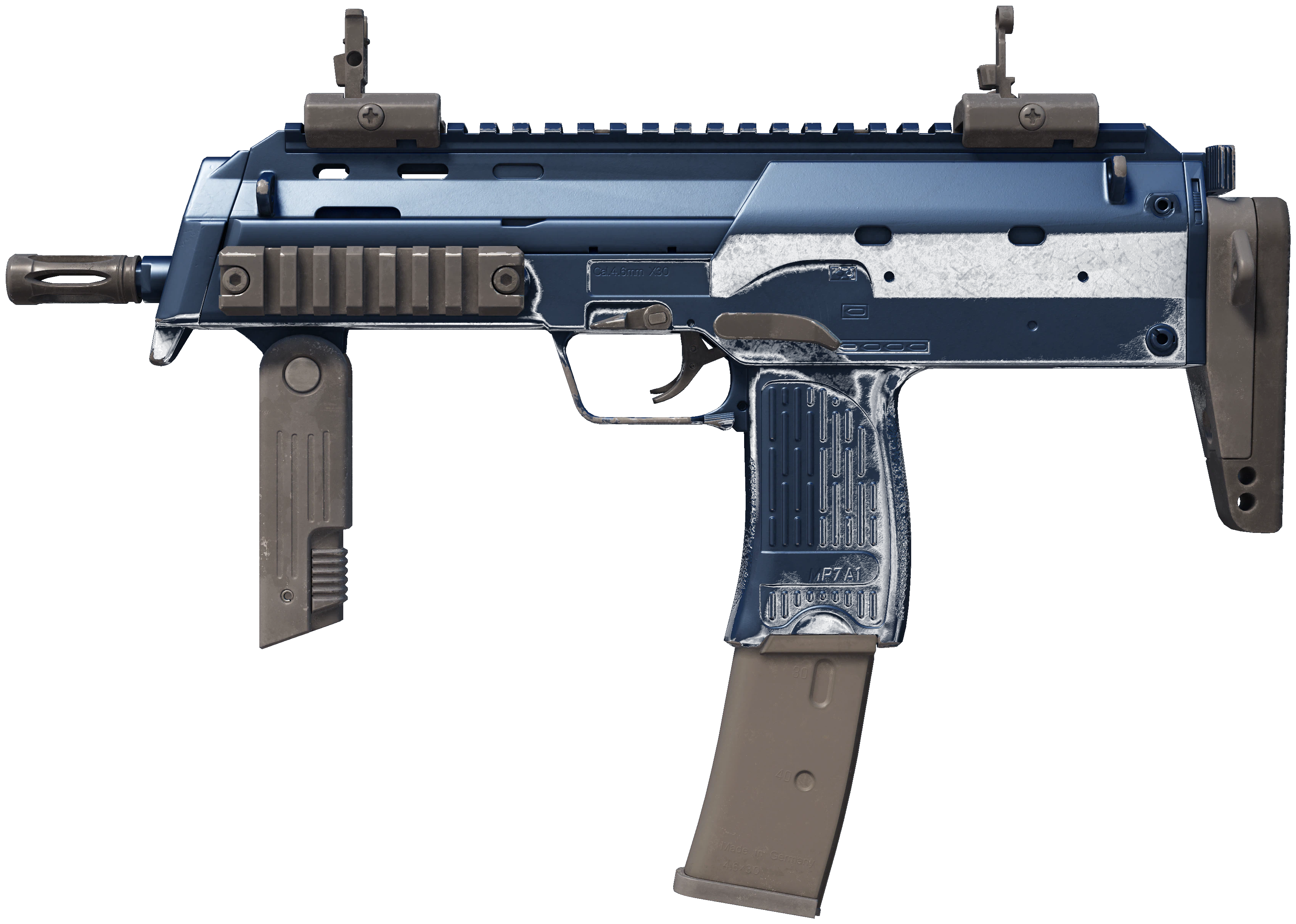 MP7 | Anodized Navy representative Minimal Wear wear preview
