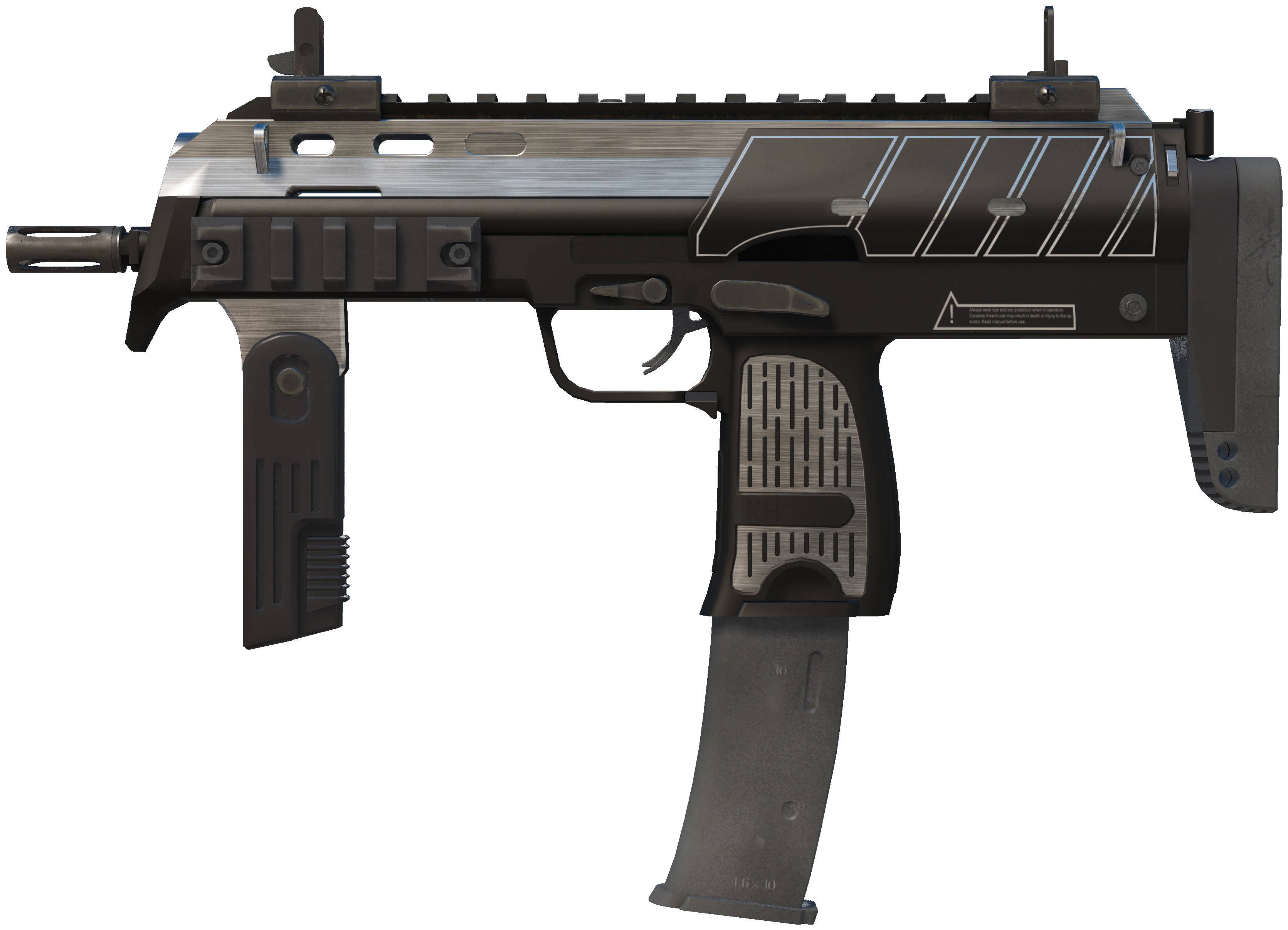 MP7 | Armor Core representative Minimal Wear wear preview