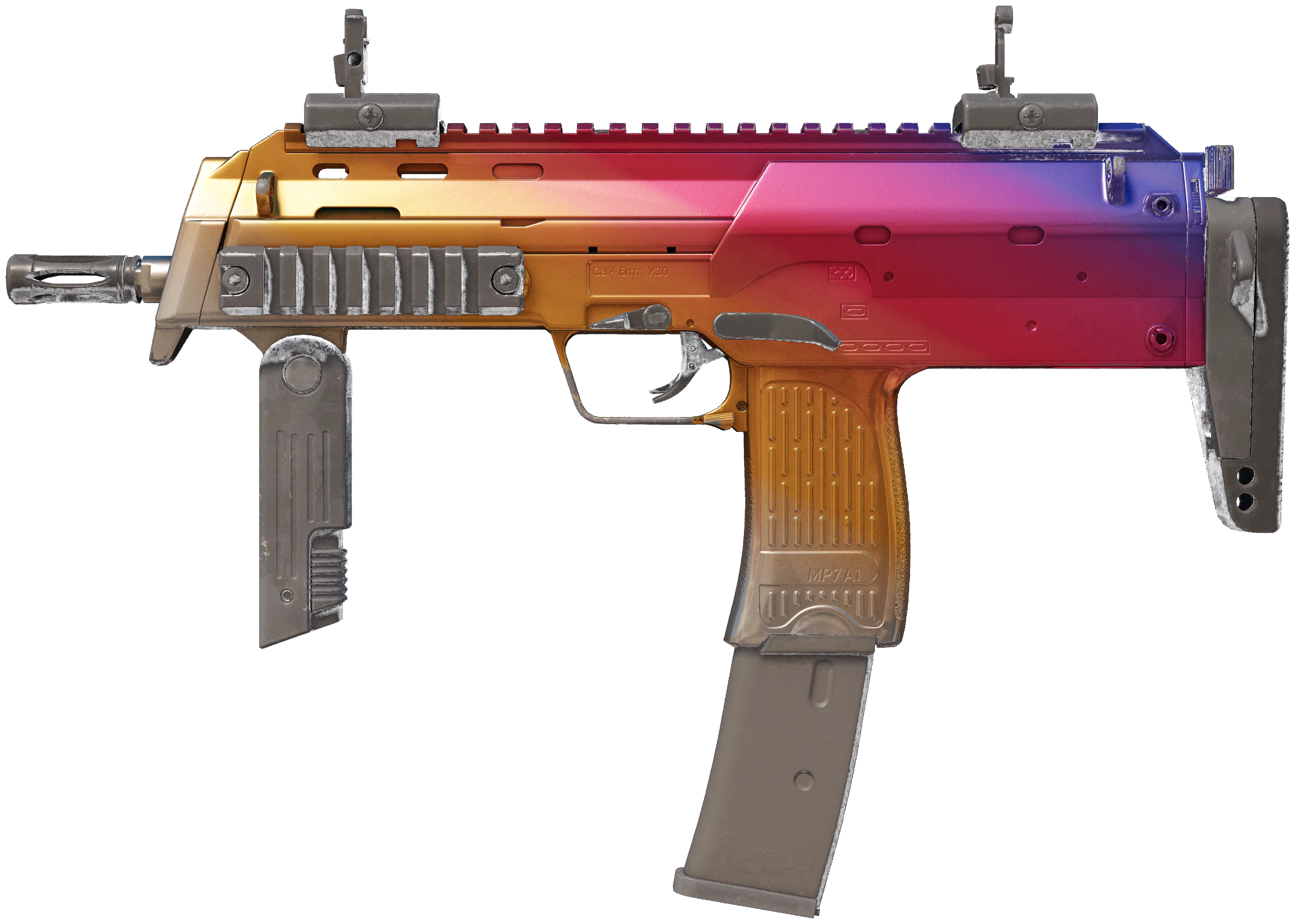 MP7 | Fade representative Minimal Wear wear preview