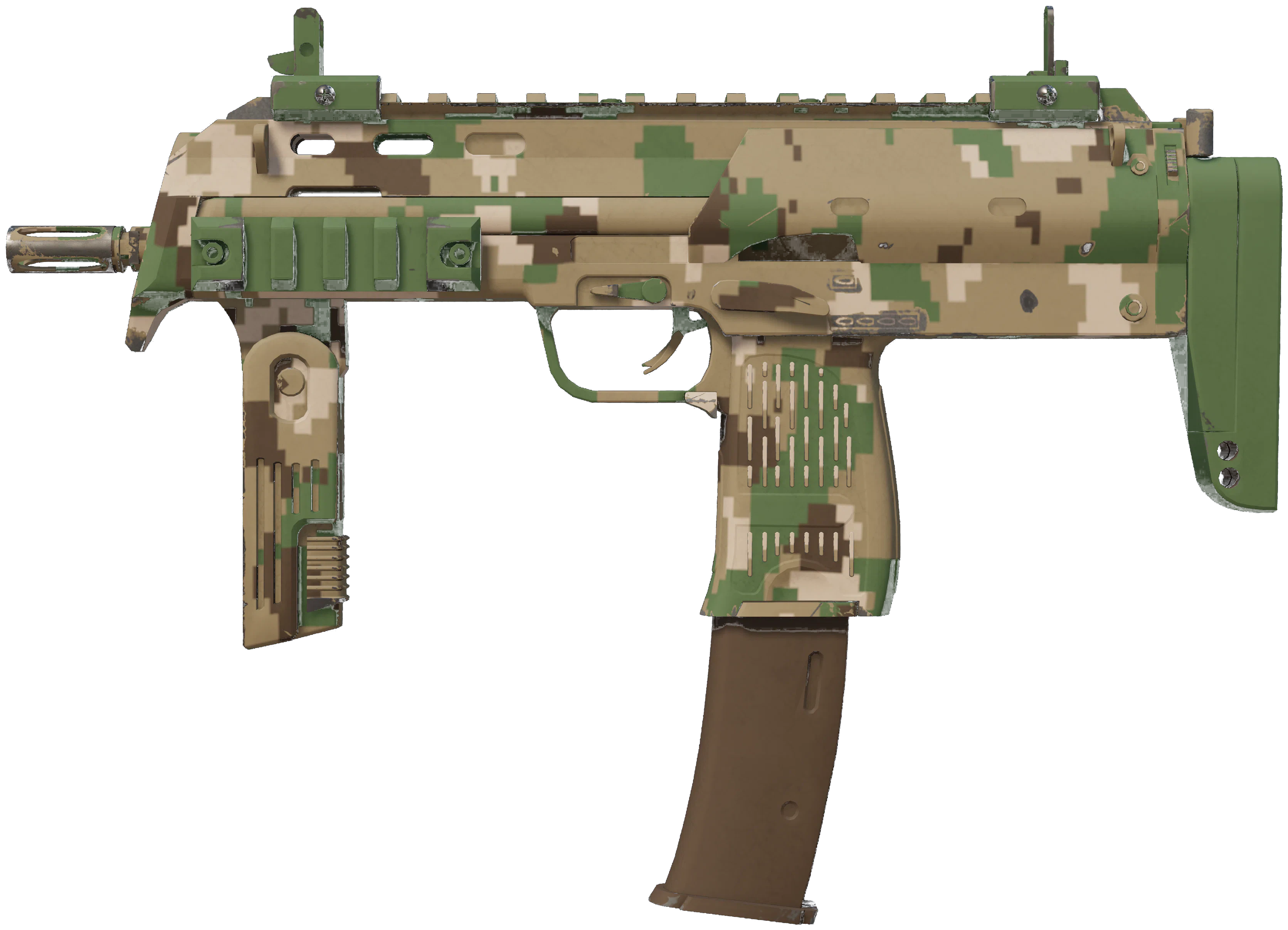 MP7 | Forest DDPAT CS2 skin — open high-resolution image
