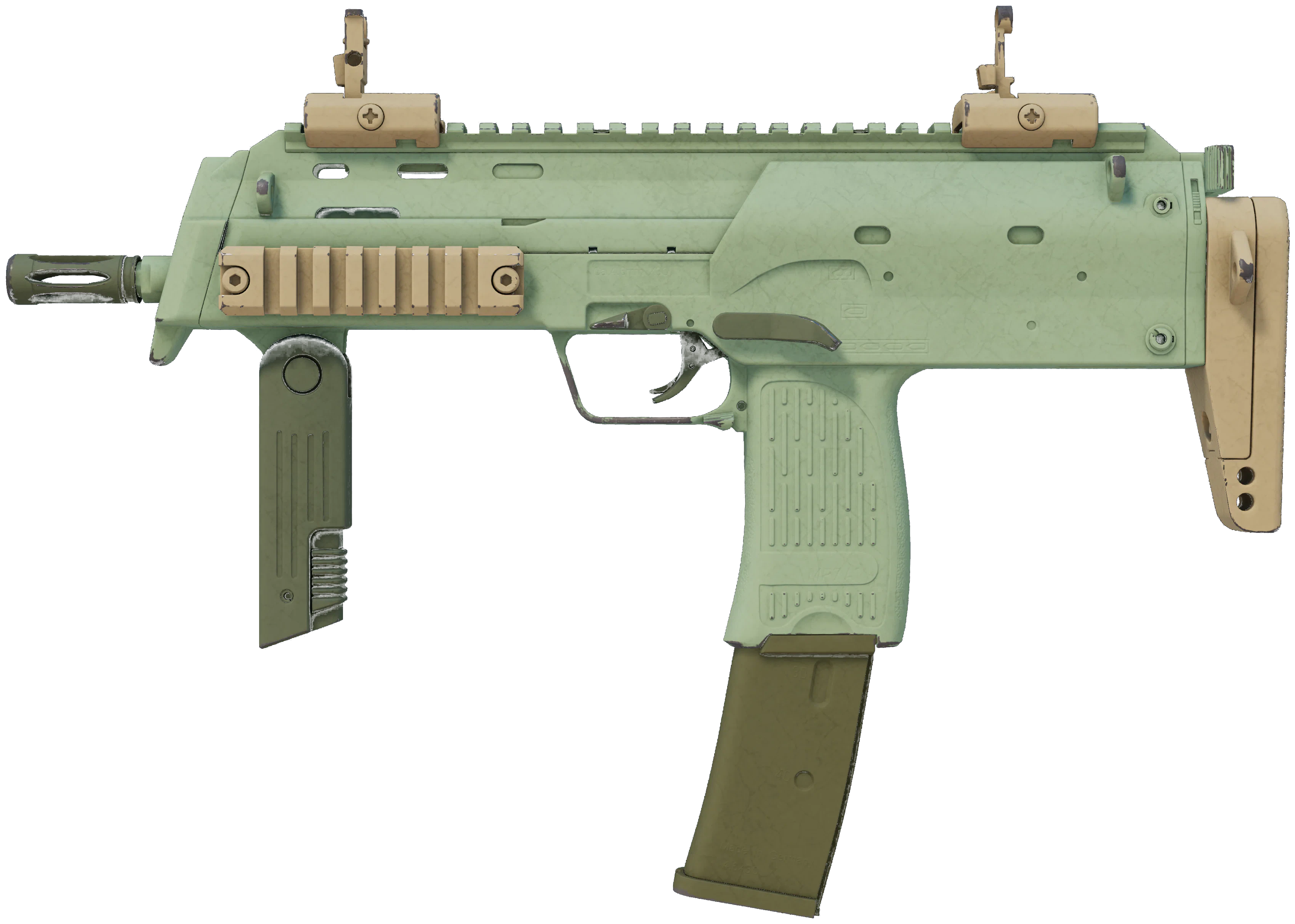 MP7 | Groundwater representative Minimal Wear wear preview