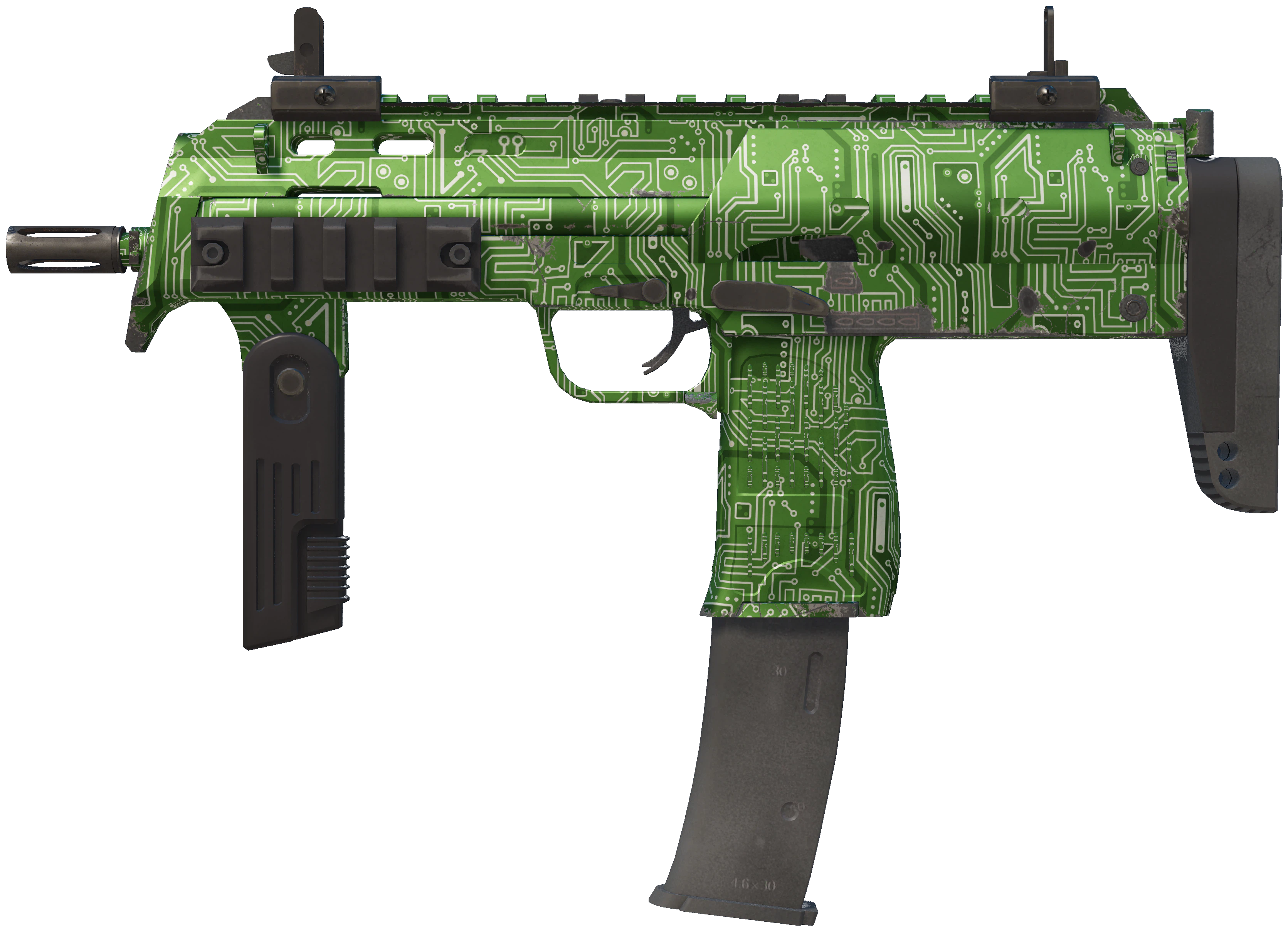 MP7 | Motherboard representative Minimal Wear wear preview