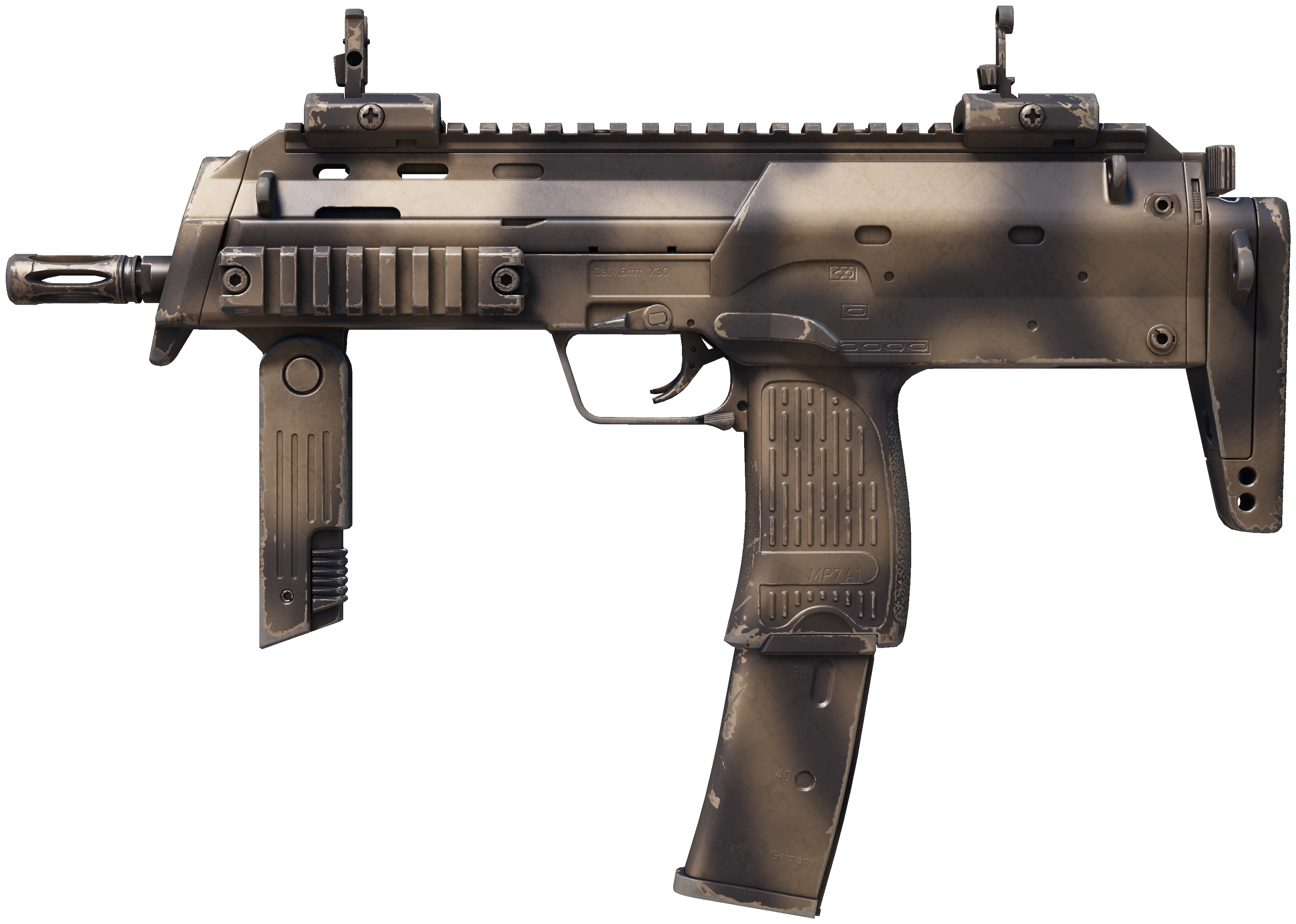 MP7 | Scorched representative Minimal Wear wear preview