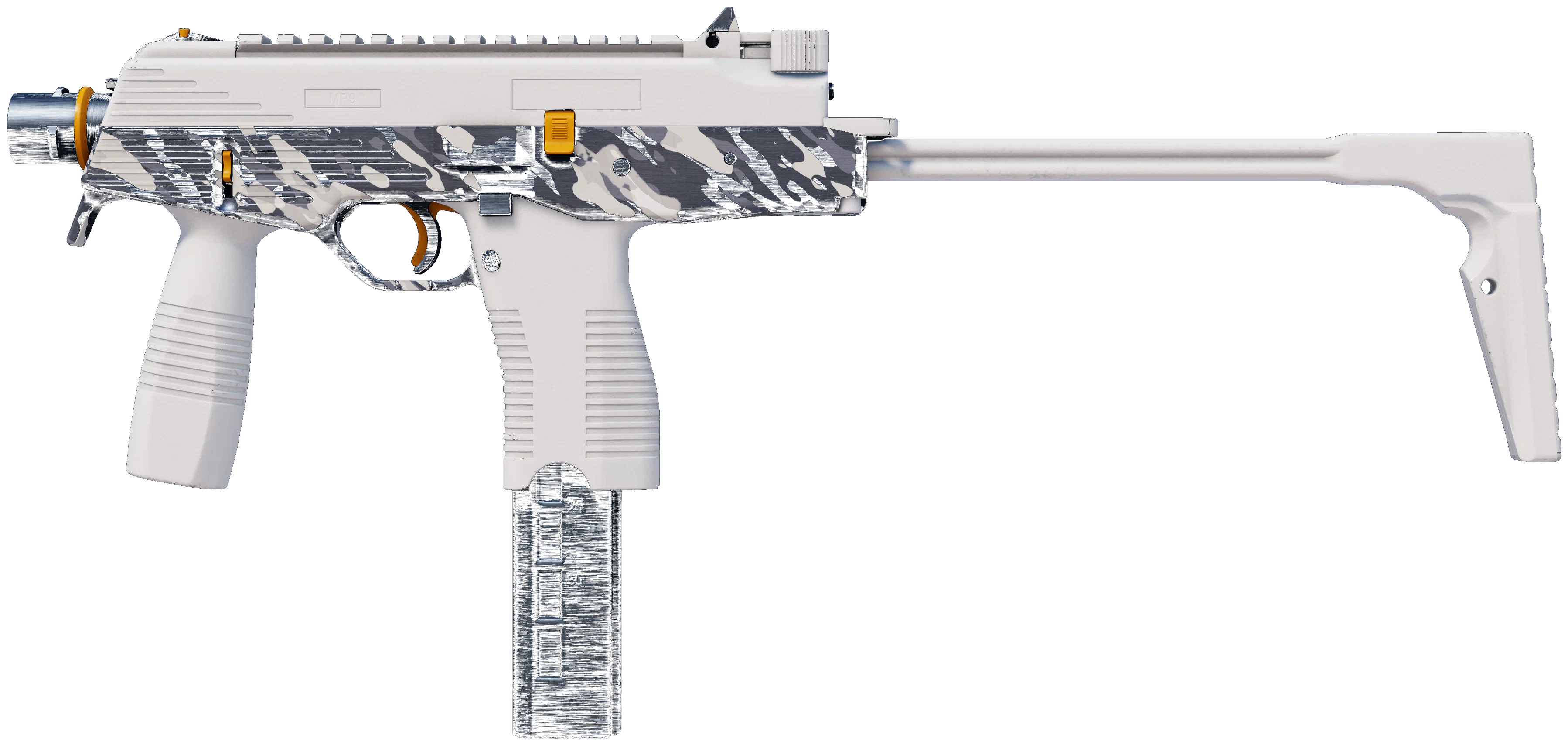 MP9 | Arctic Tri-Tone CS2 skin — open high-resolution image