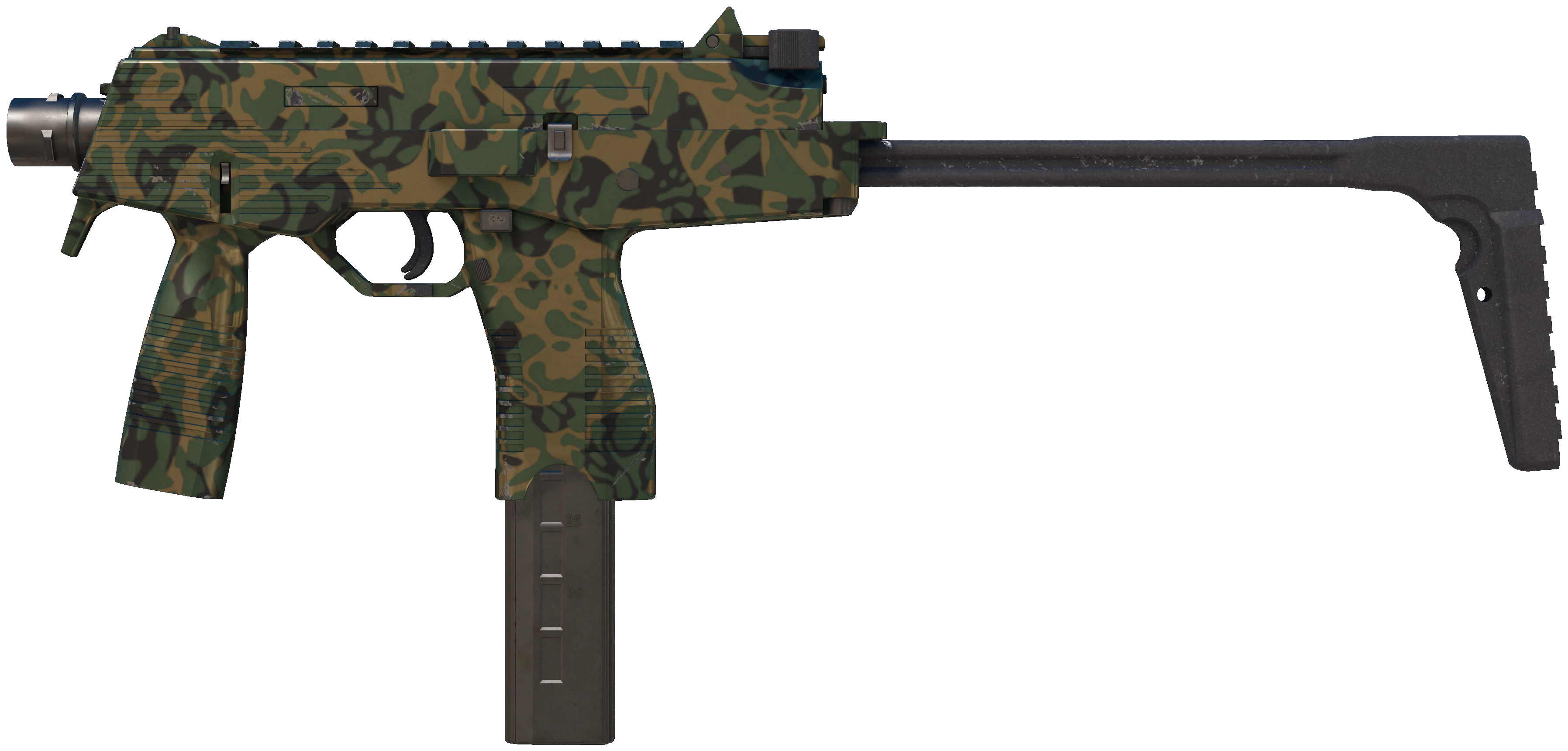 MP9 | Army Sheen CS2 skin — open high-resolution image