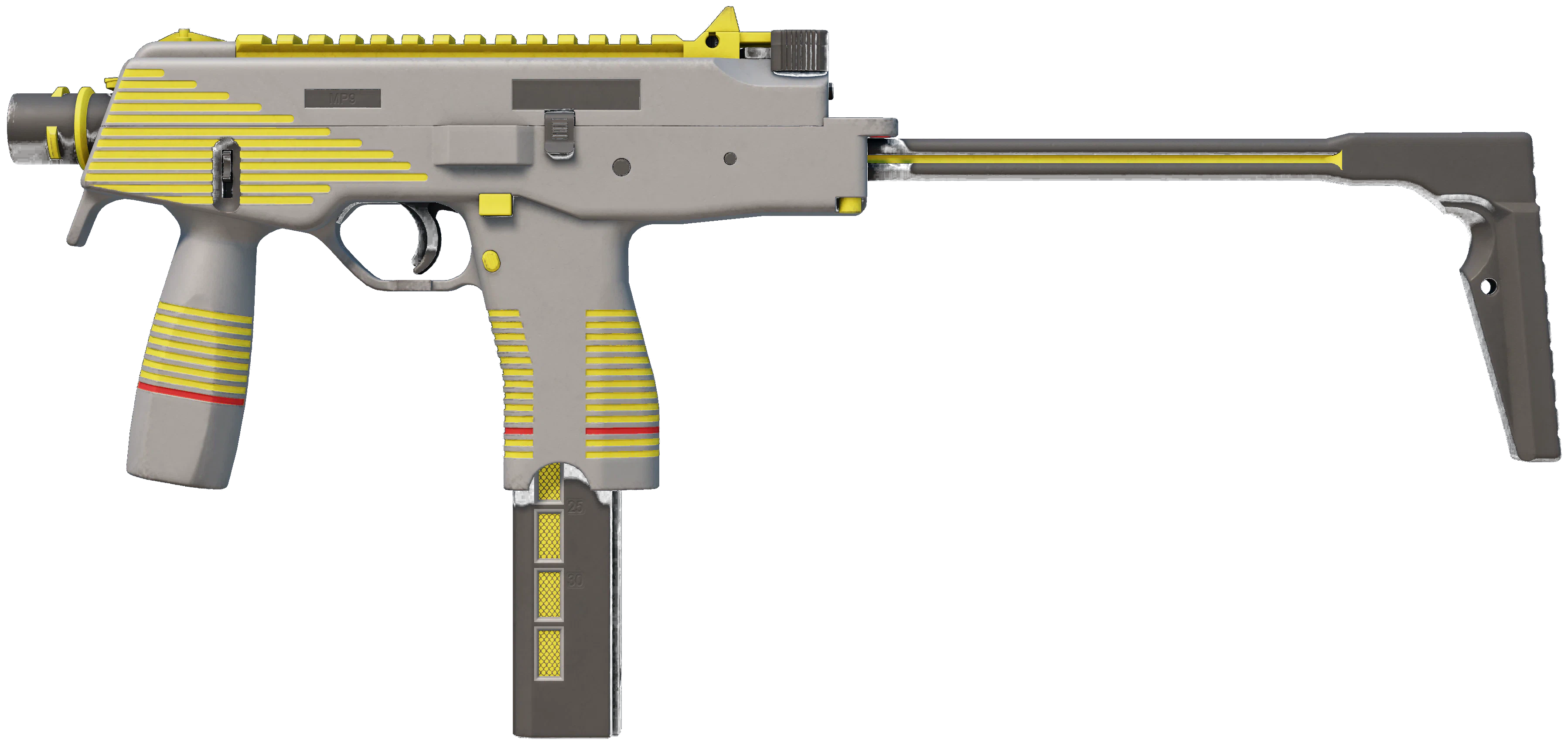 MP9 | Bee-Tron CS2 skin — open high-resolution image