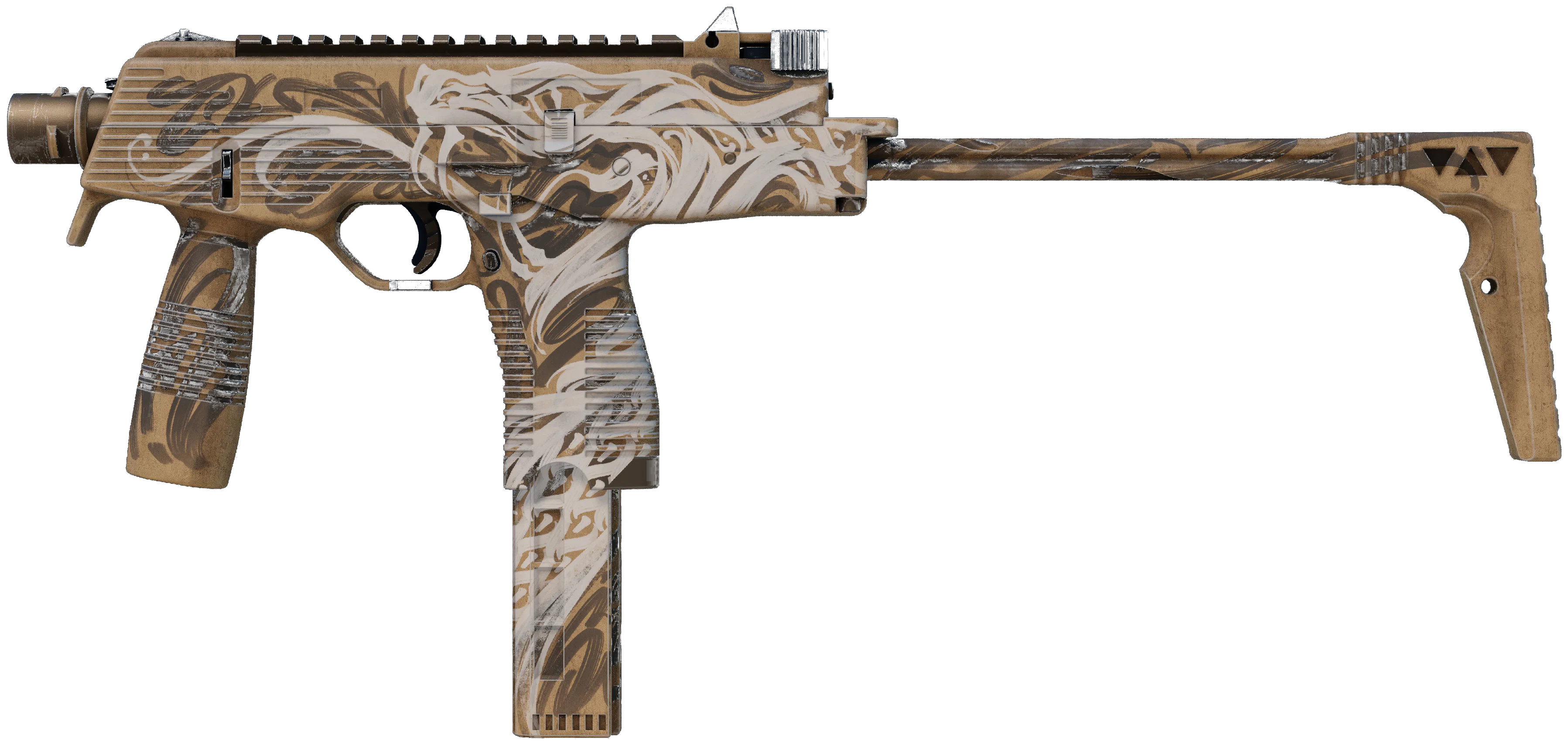 MP9 | Dune Asp CS2 skin — open high-resolution image