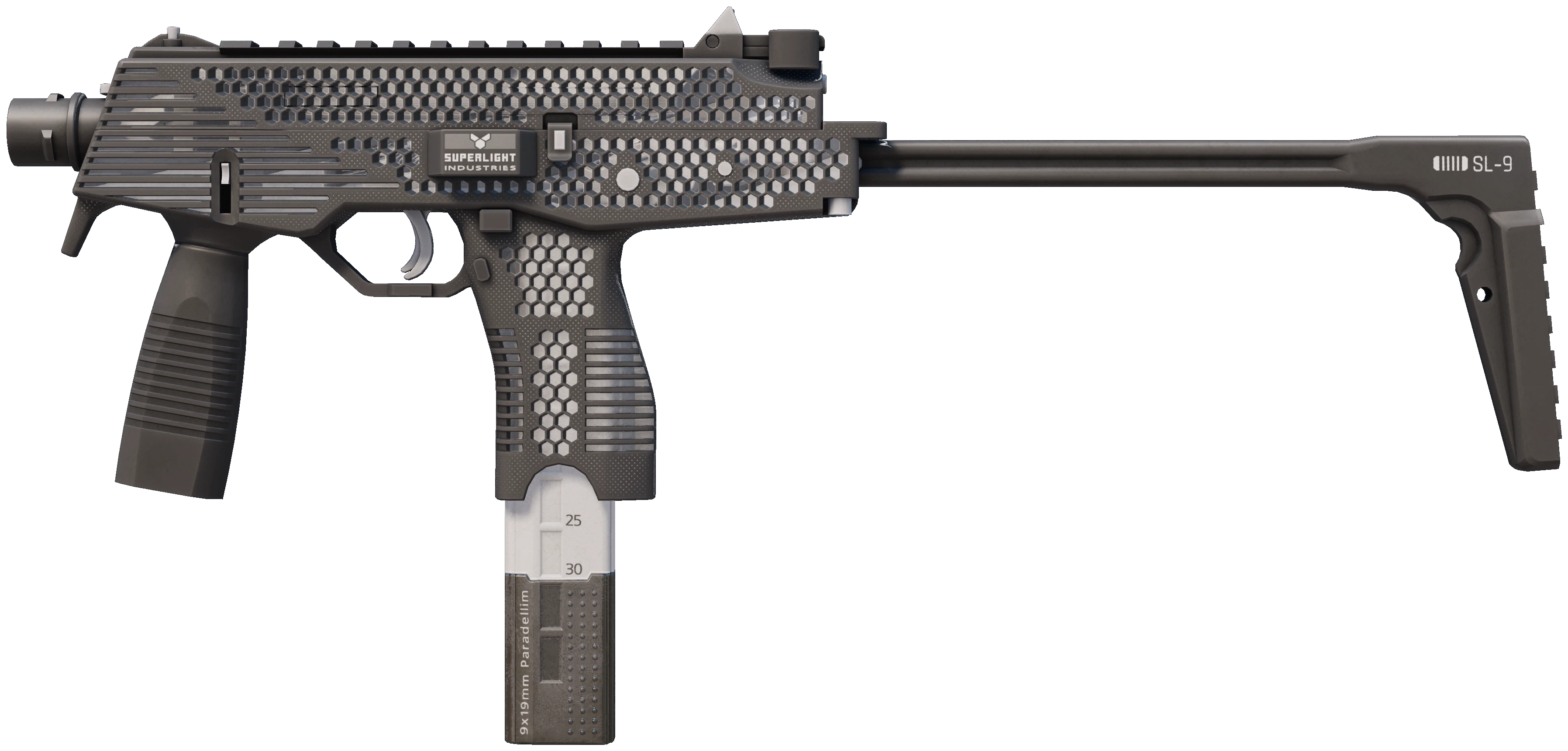 MP9 | Featherweight representative Minimal Wear wear preview