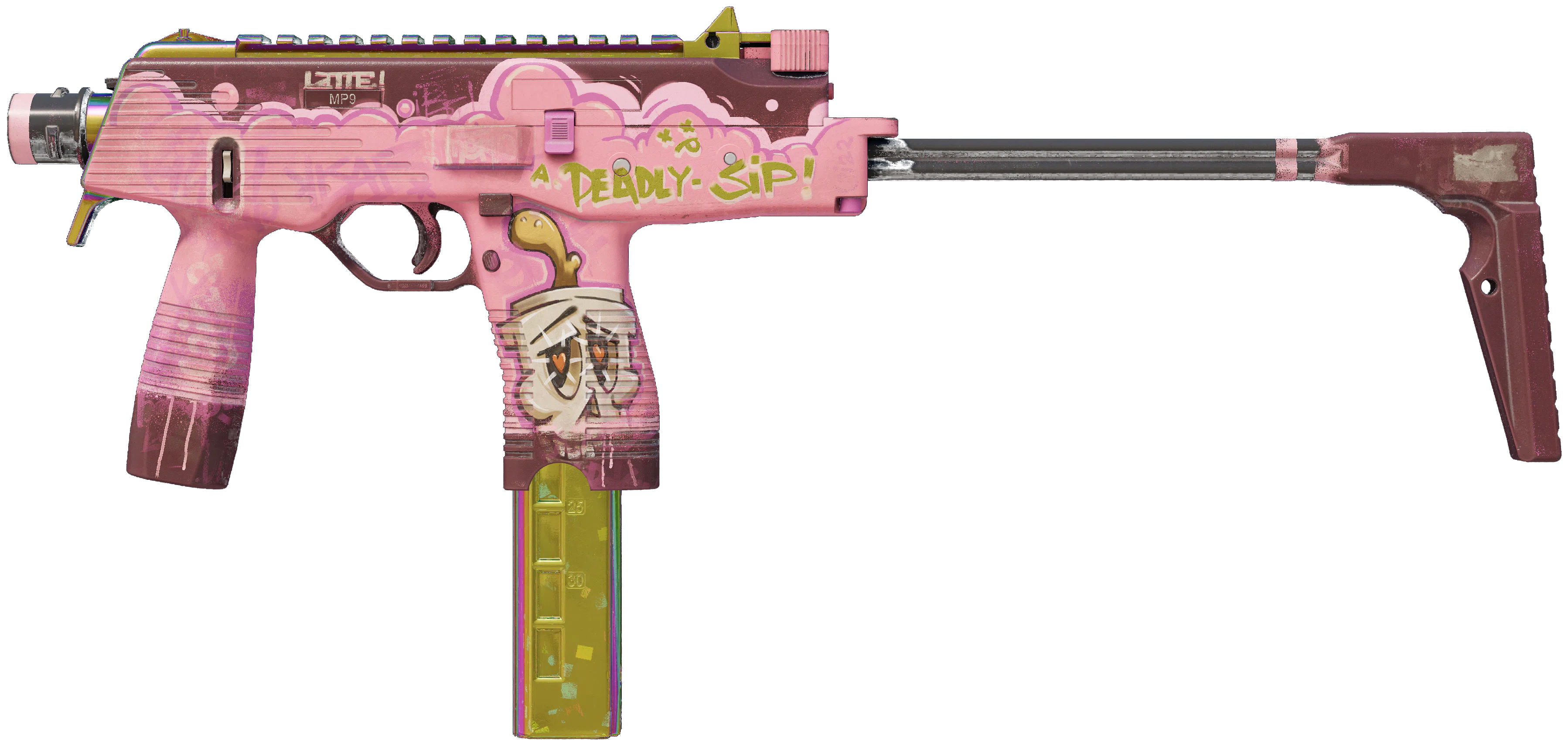 MP9 | Latte Rush CS2 skin — open high-resolution image