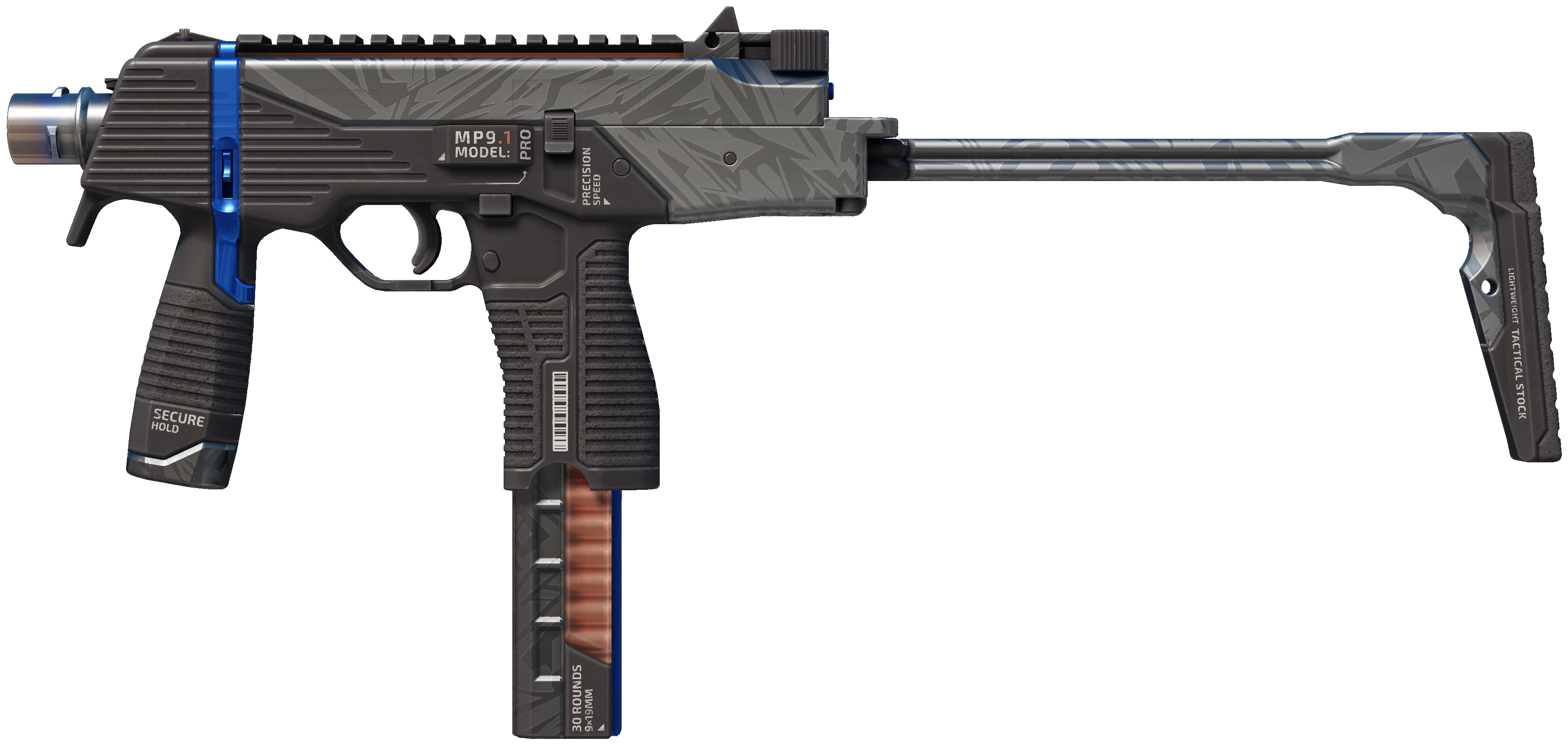 MP9 | Nexus CS2 skin — open high-resolution image