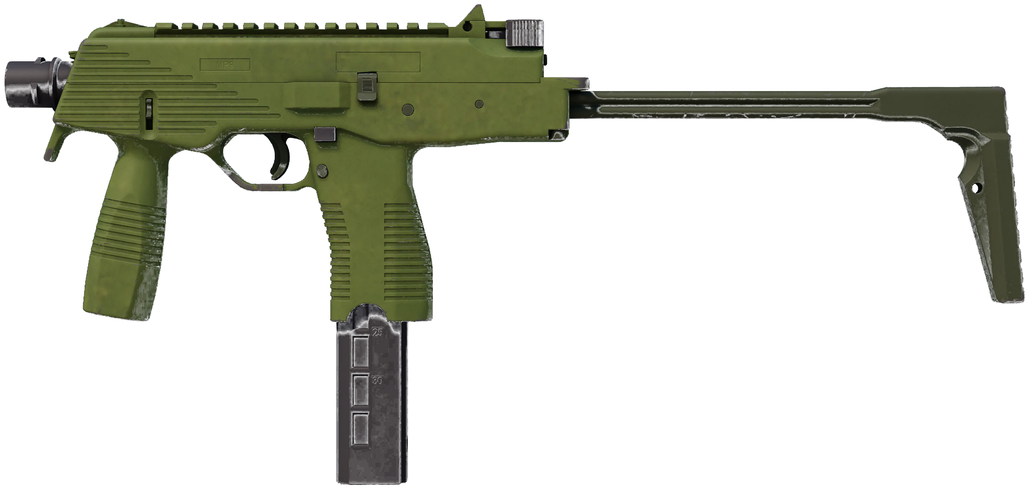MP9 | Pine representative Minimal Wear wear preview