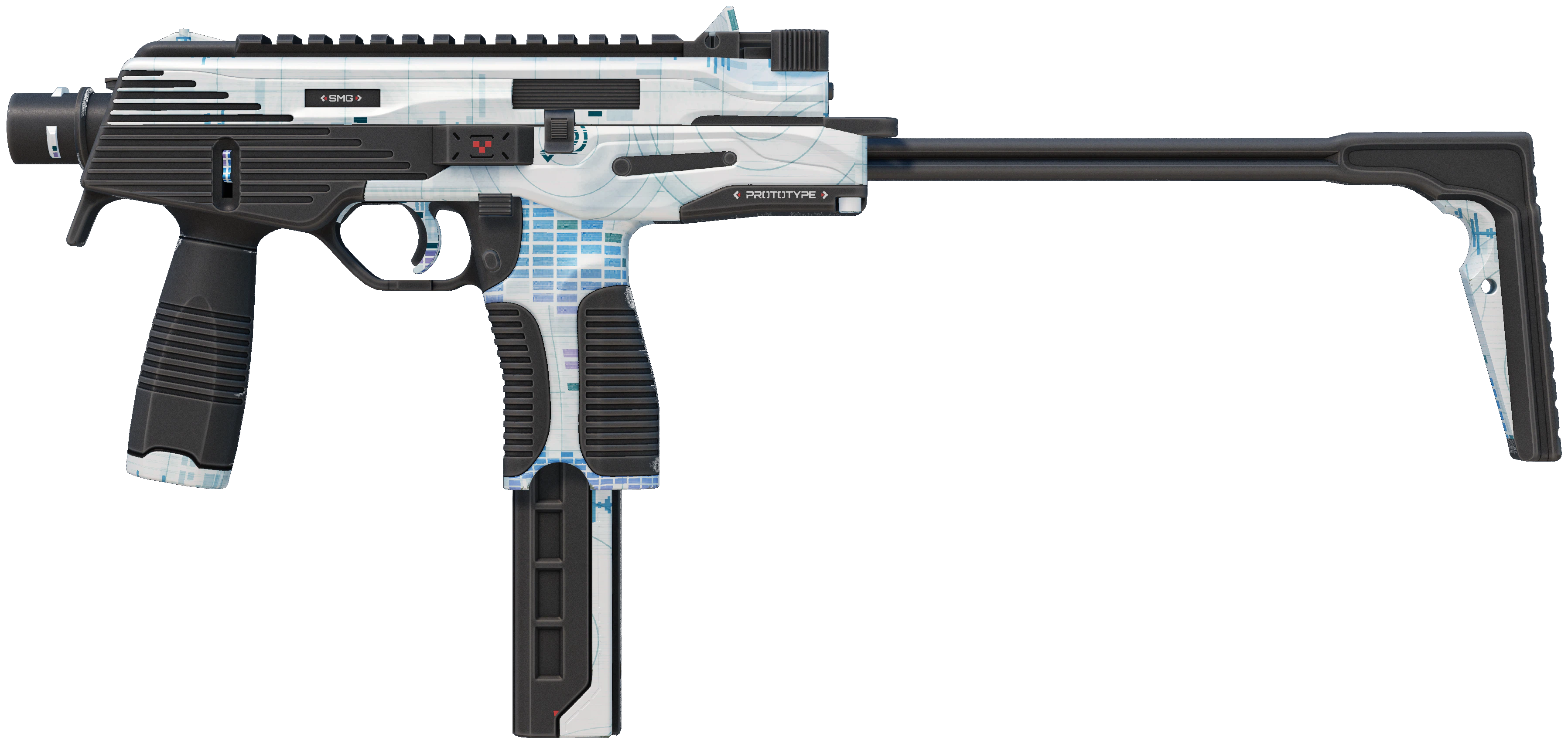 MP9 | Spy Prototype CS2 skin — open high-resolution image