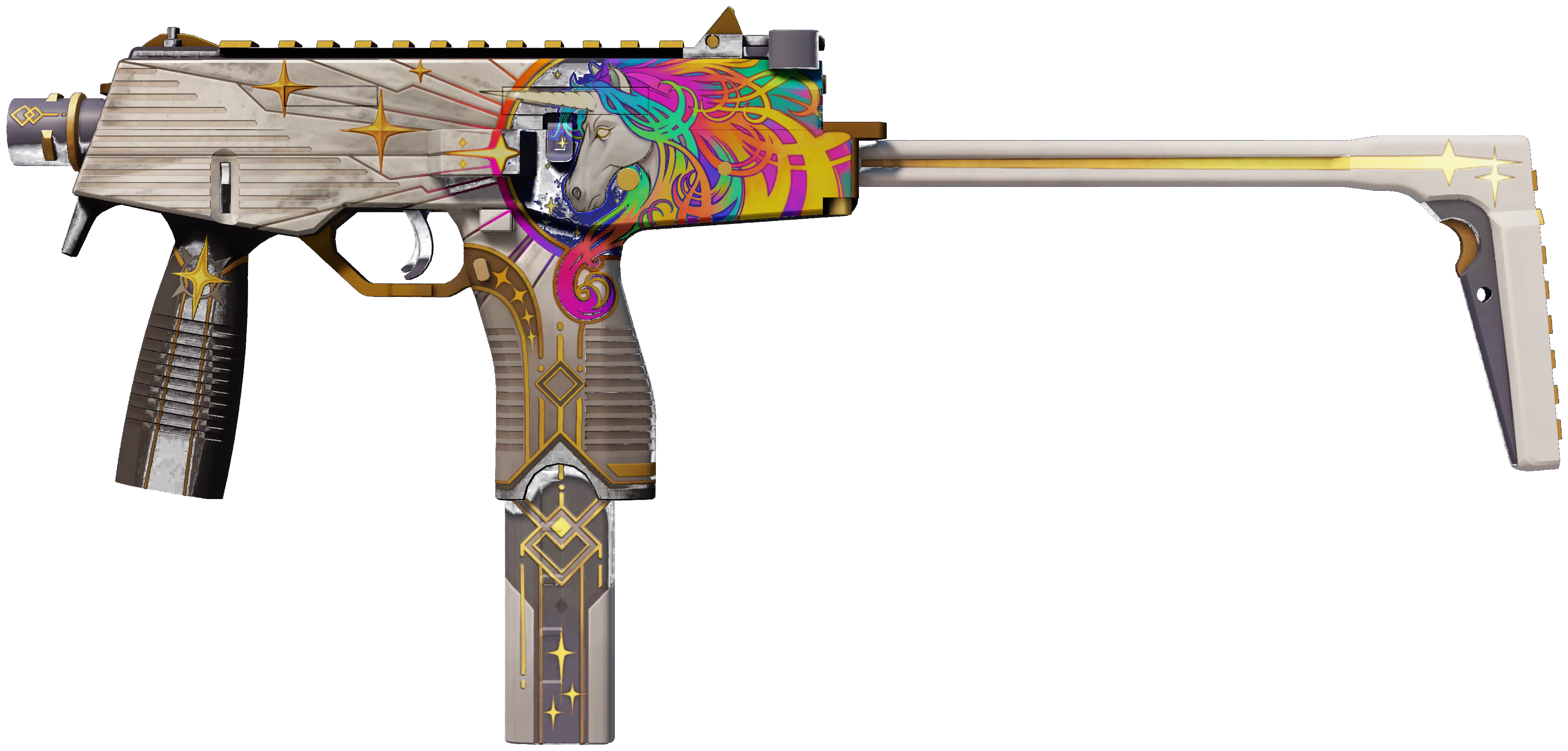 MP9 | Starlight Protector CS2 skin — open high-resolution image