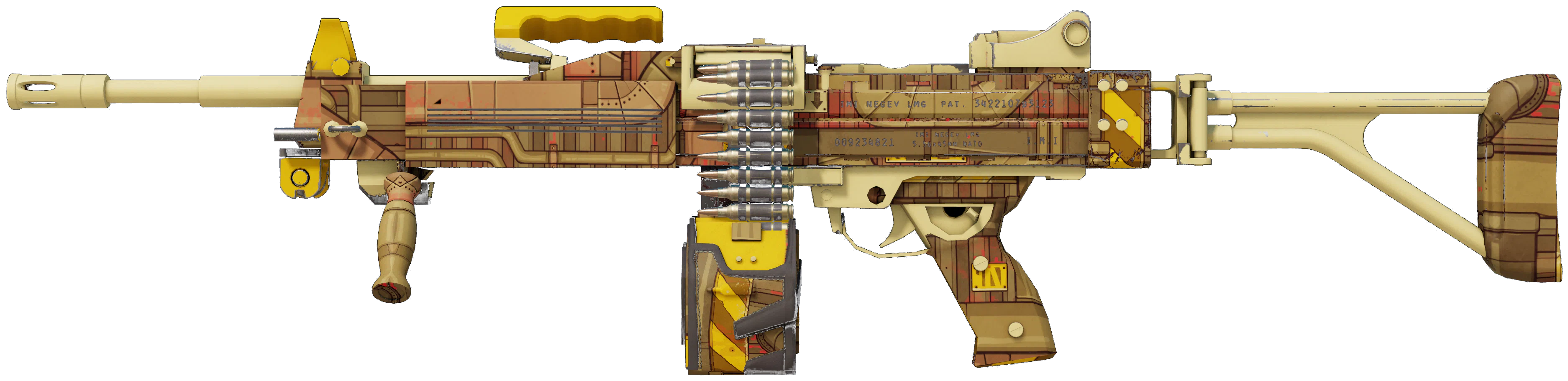 Negev | Bulkhead CS2 skin — open high-resolution image