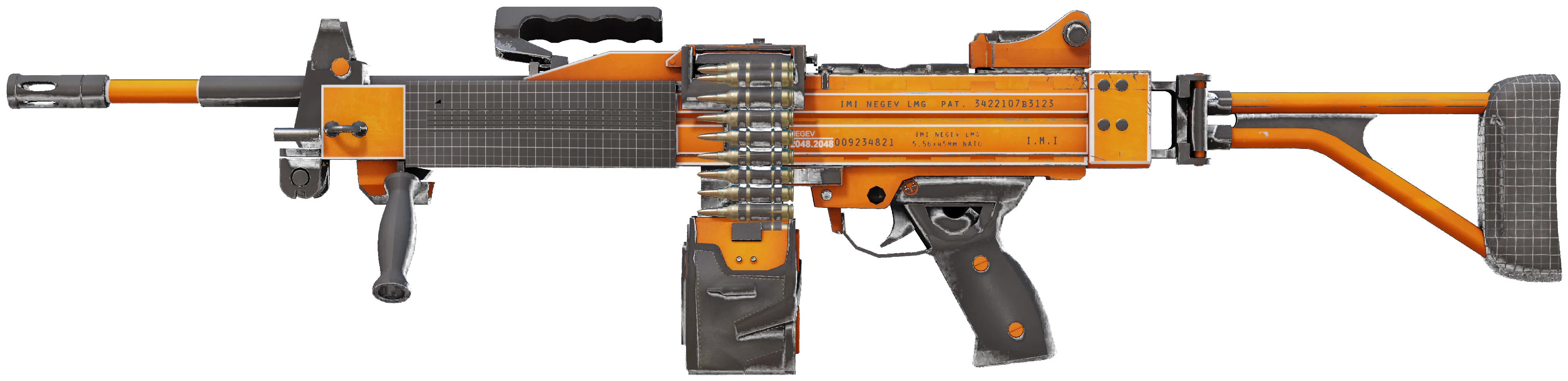 Negev | dev_texture CS2 skin — open high-resolution image