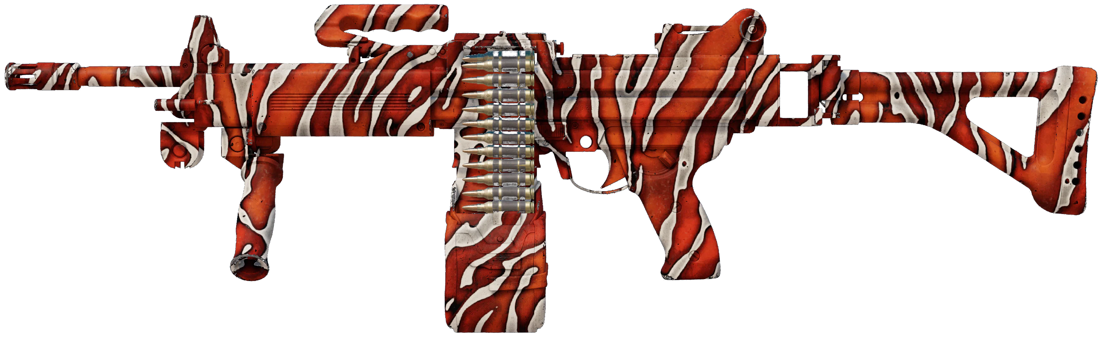 Negev | Lionfish CS2 skin — open high-resolution image