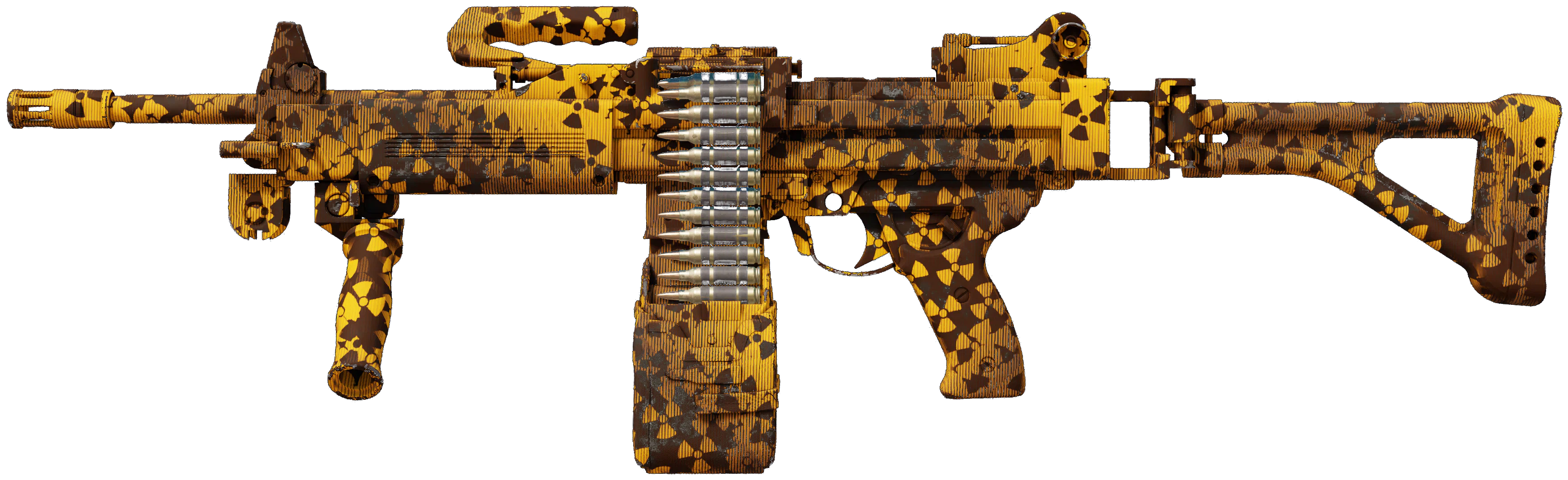 Negev | Nuclear Waste CS2 skin — open high-resolution image