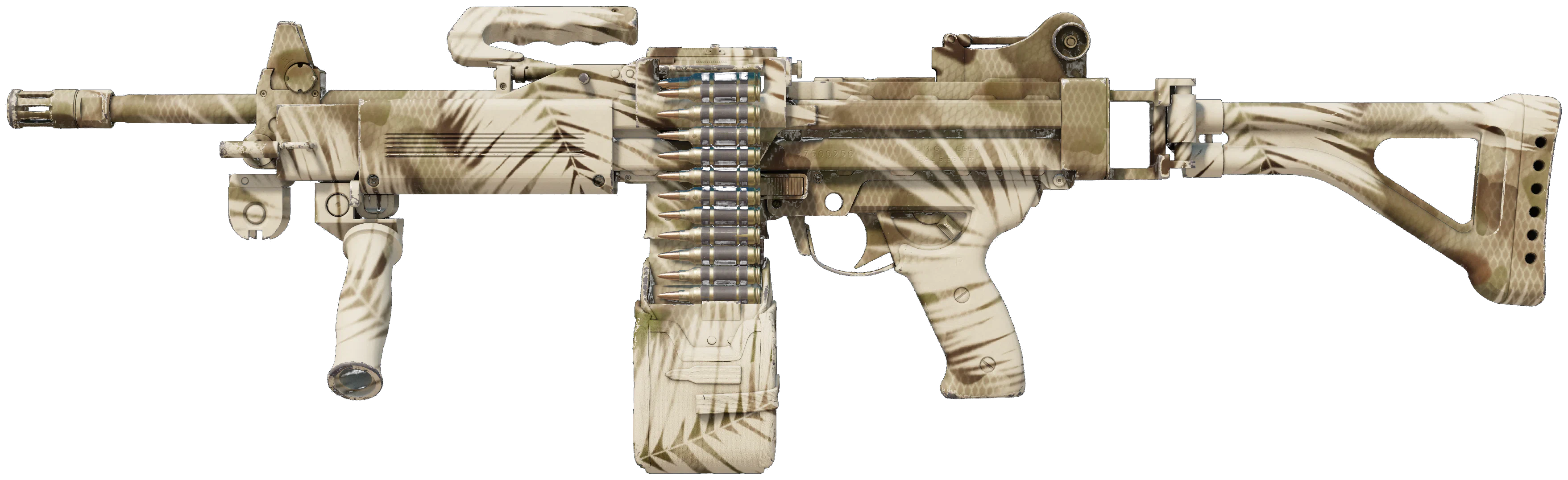 Negev | Palm CS2 skin — open high-resolution image