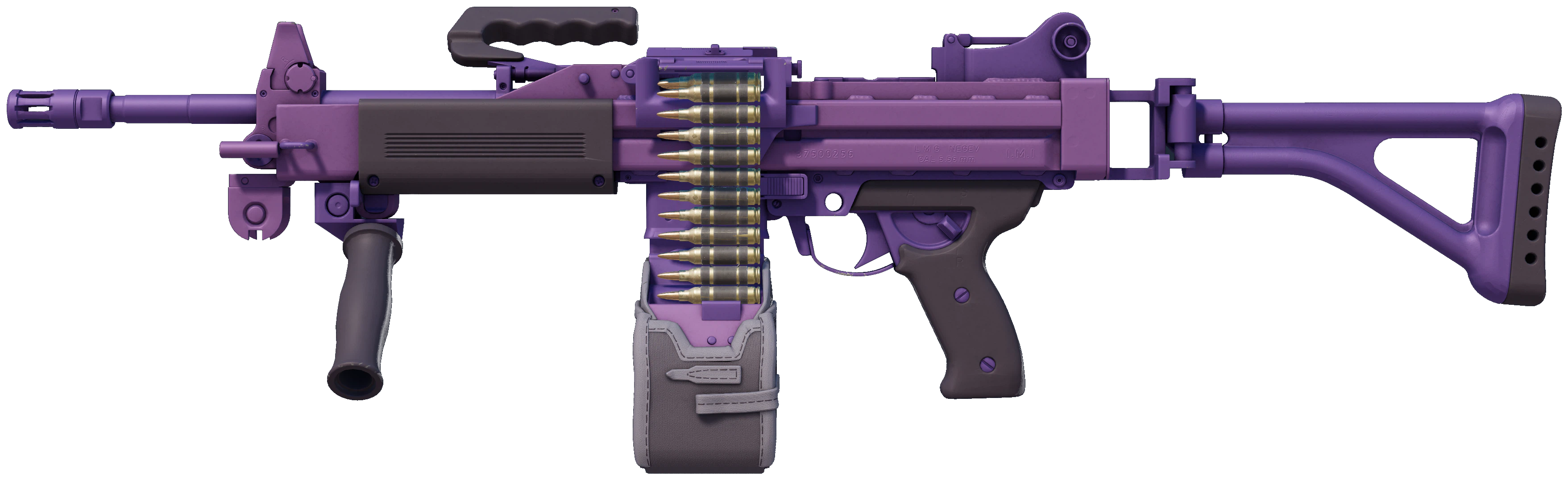 Negev | Sour Grapes CS2 skin — open high-resolution image