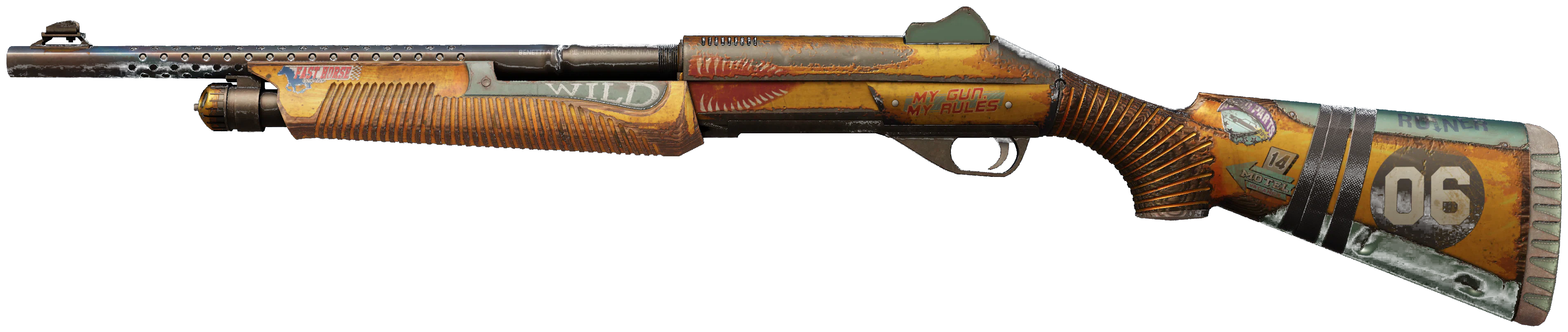 Nova | Wild Six CS2 skin — open high-resolution image