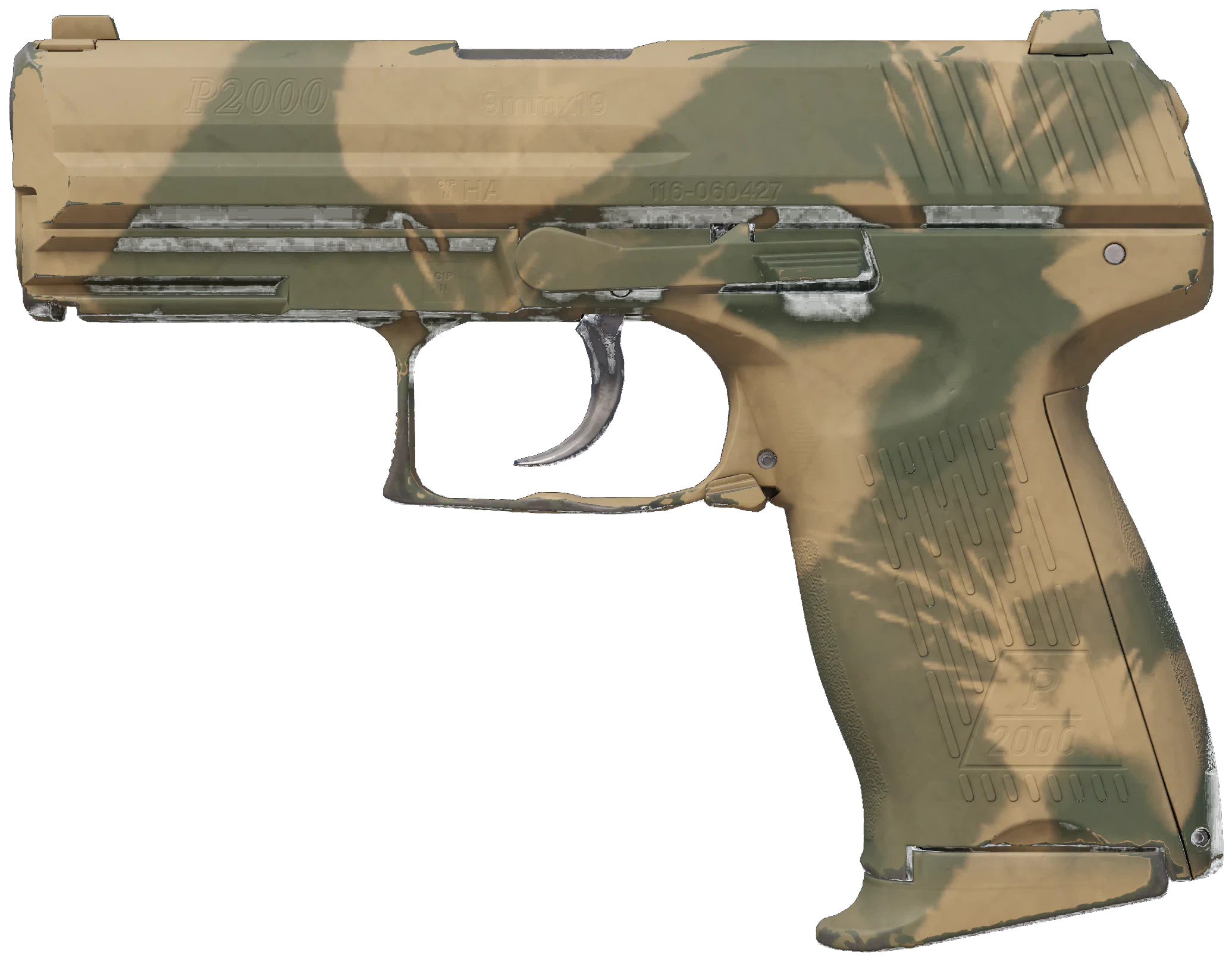 P2000 | Grassland Leaves CS2 skin — open high-resolution image