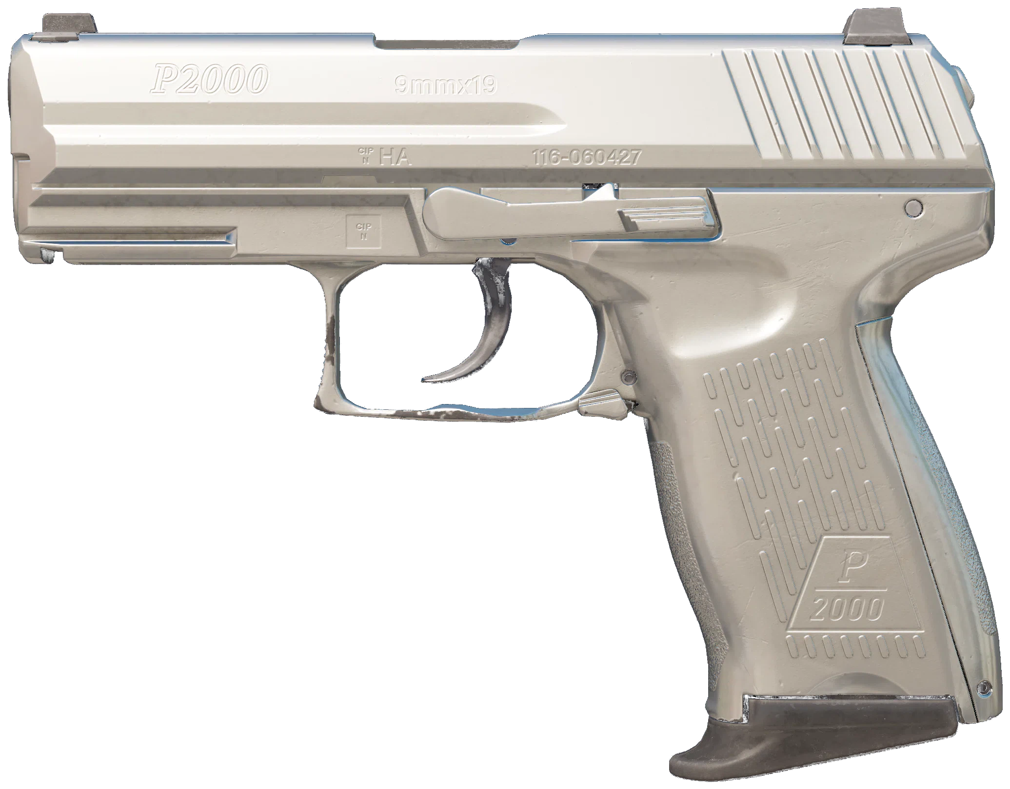 P2000 | Silver representative Minimal Wear wear preview