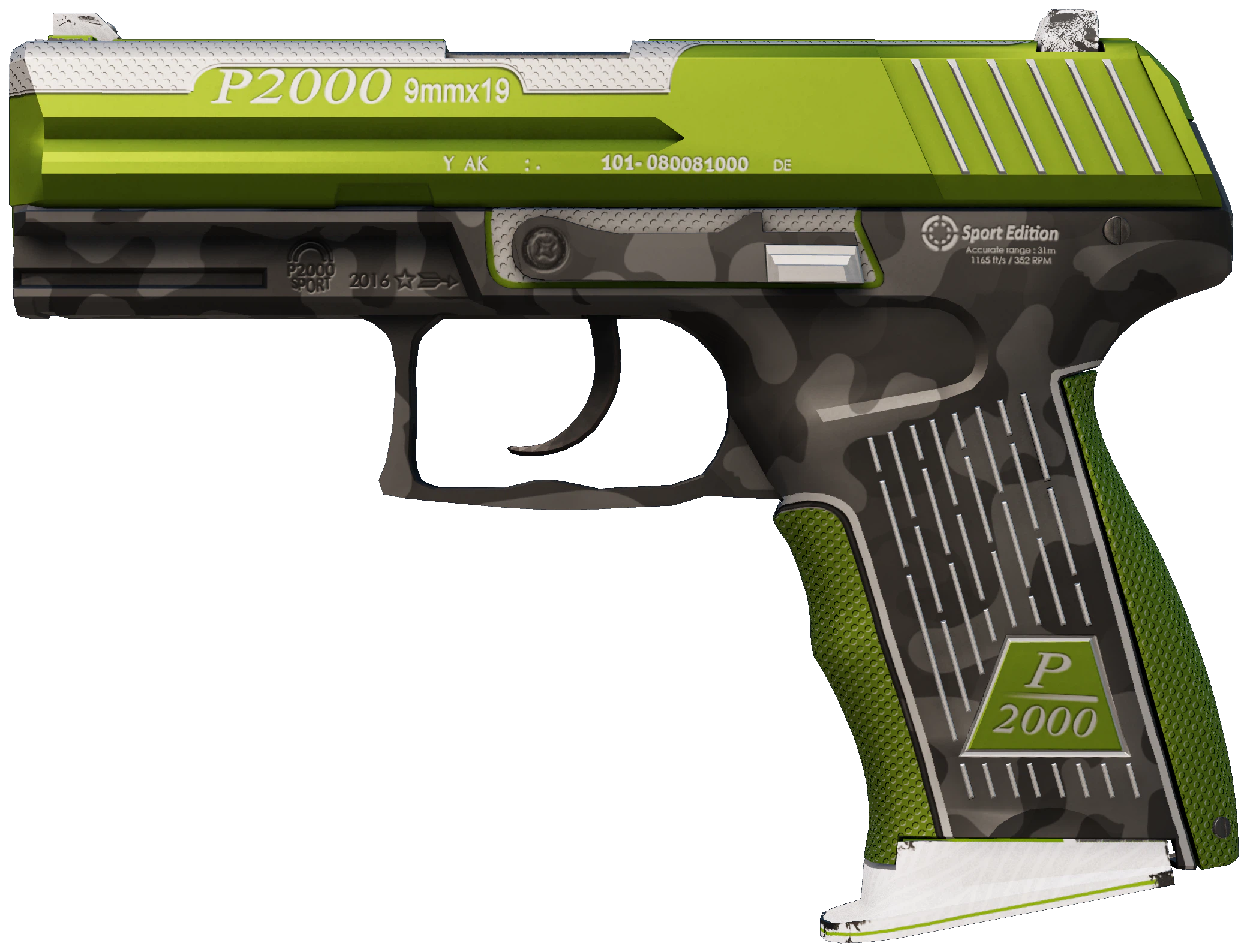 P2000 | Turf CS2 skin — open high-resolution image