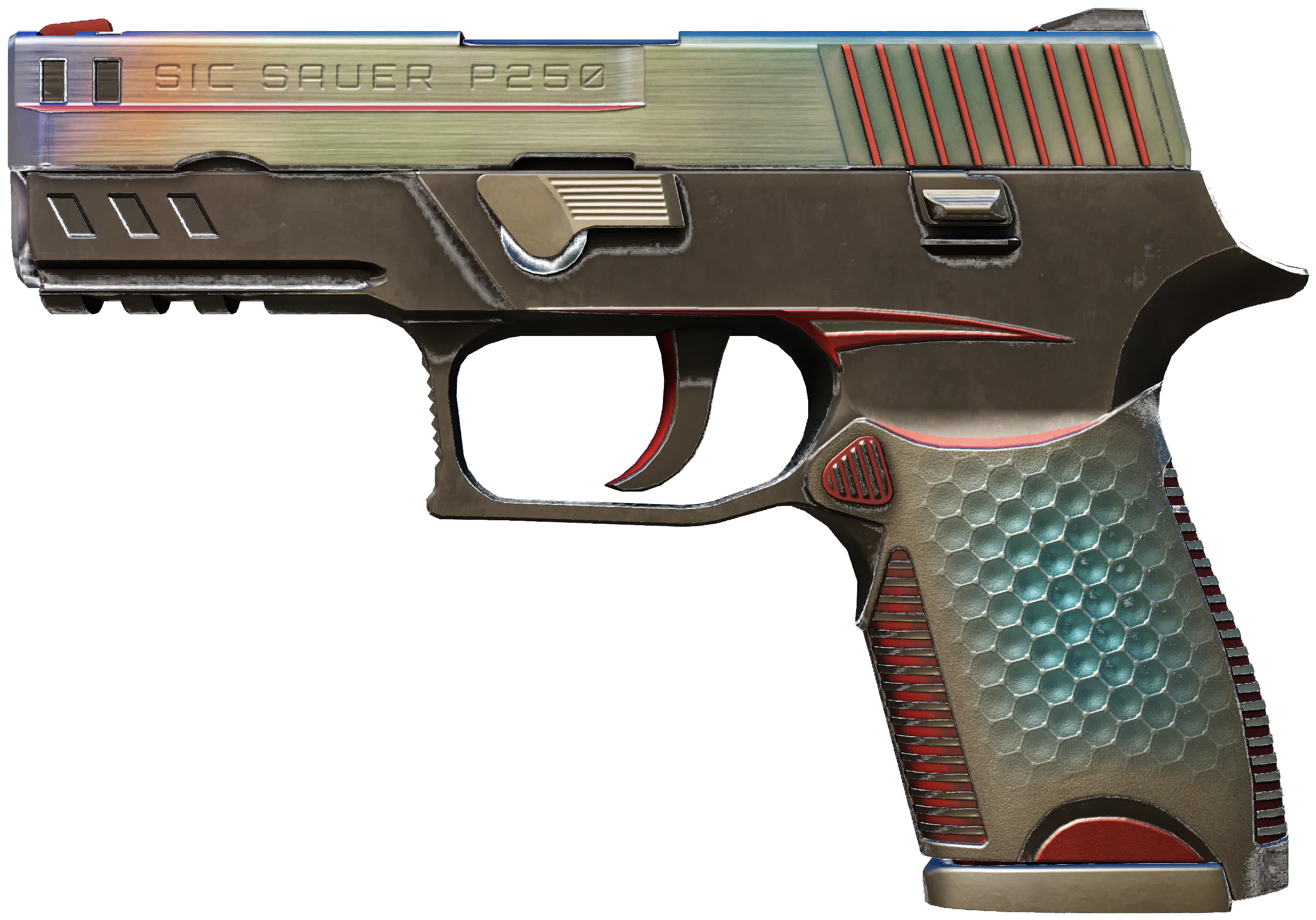 P250 | Cyber Shell CS2 skin — open high-resolution image