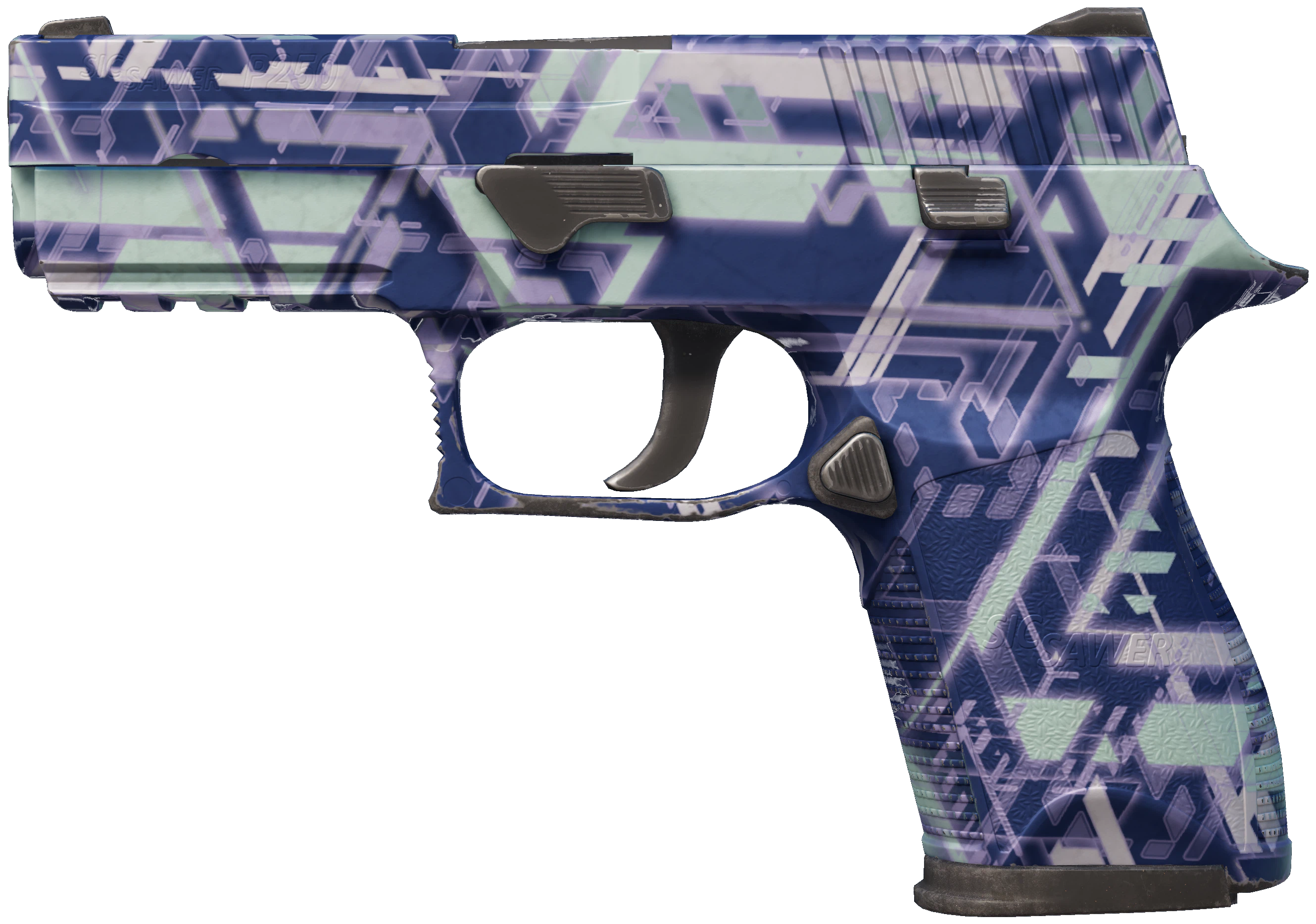 P250 | Digital Architect representative Minimal Wear wear preview