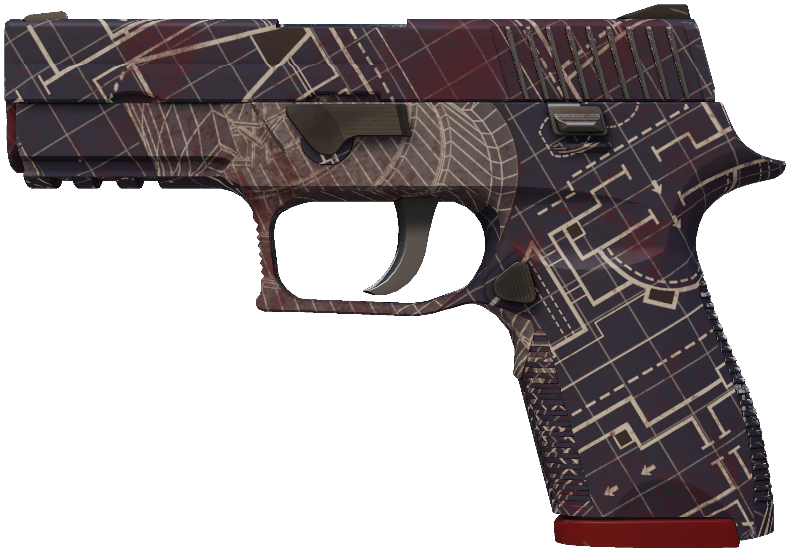 P250 | Facility Draft CS2 skin — open high-resolution image