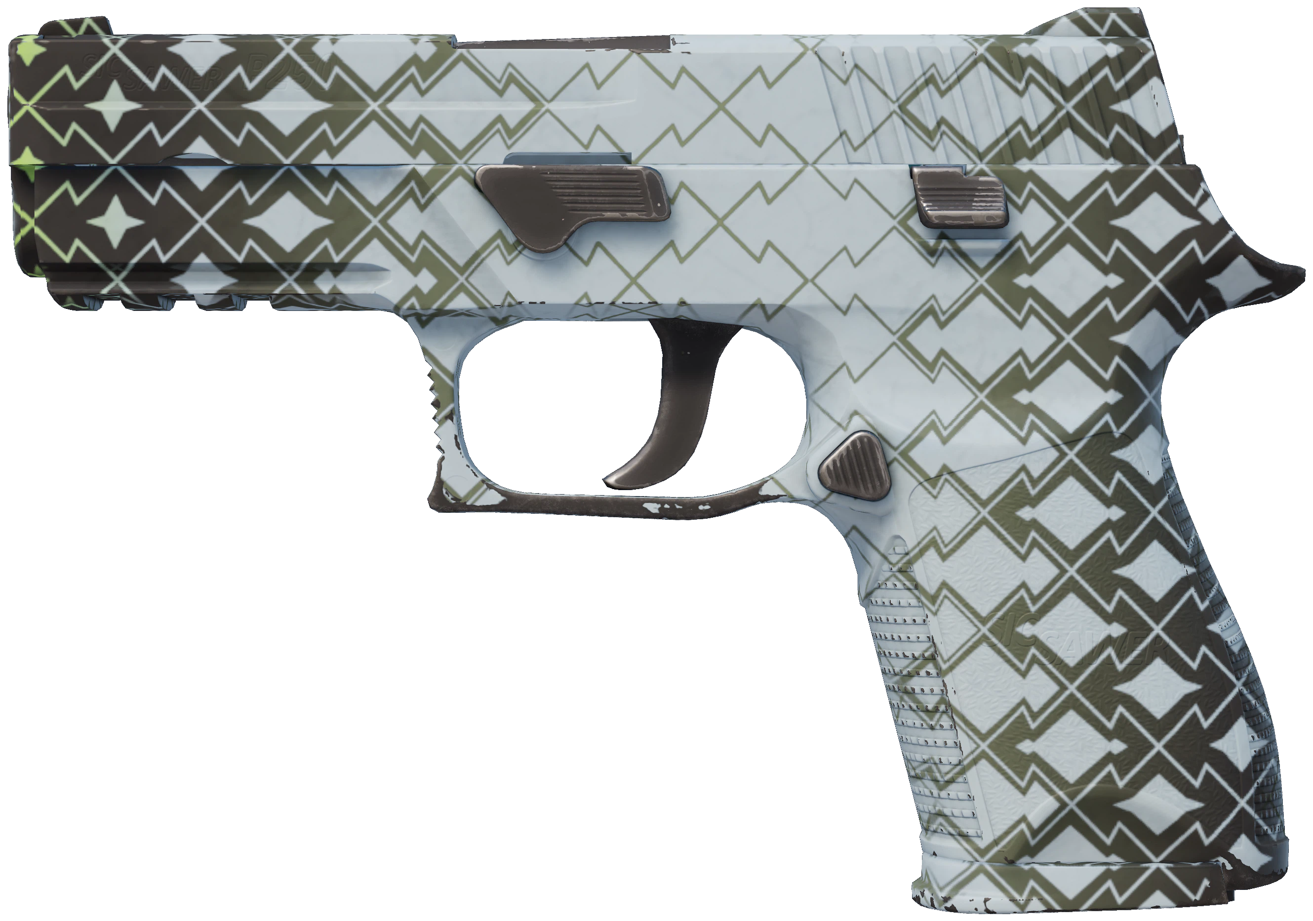 P250 | Mint Kimono CS2 skin — open high-resolution image