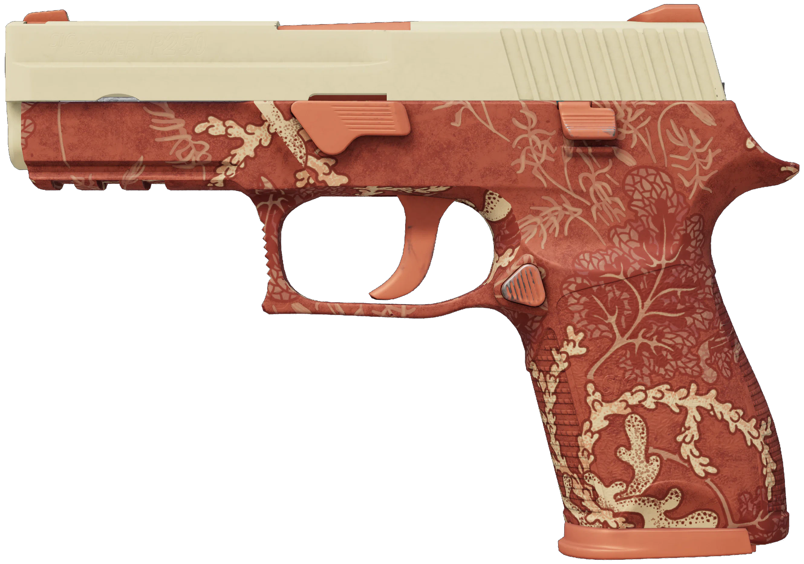 P250 | Red Tide CS2 skin — open high-resolution image
