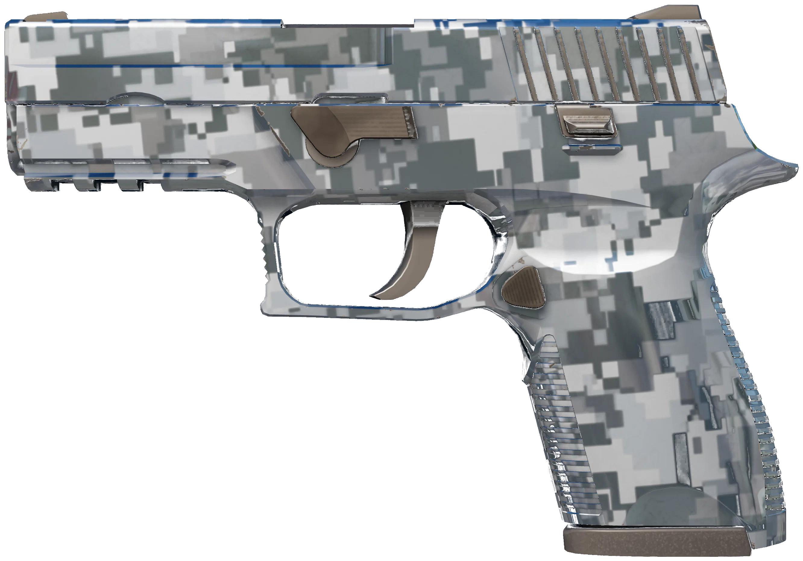 P250 | Steel Disruption CS2 skin — open high-resolution image