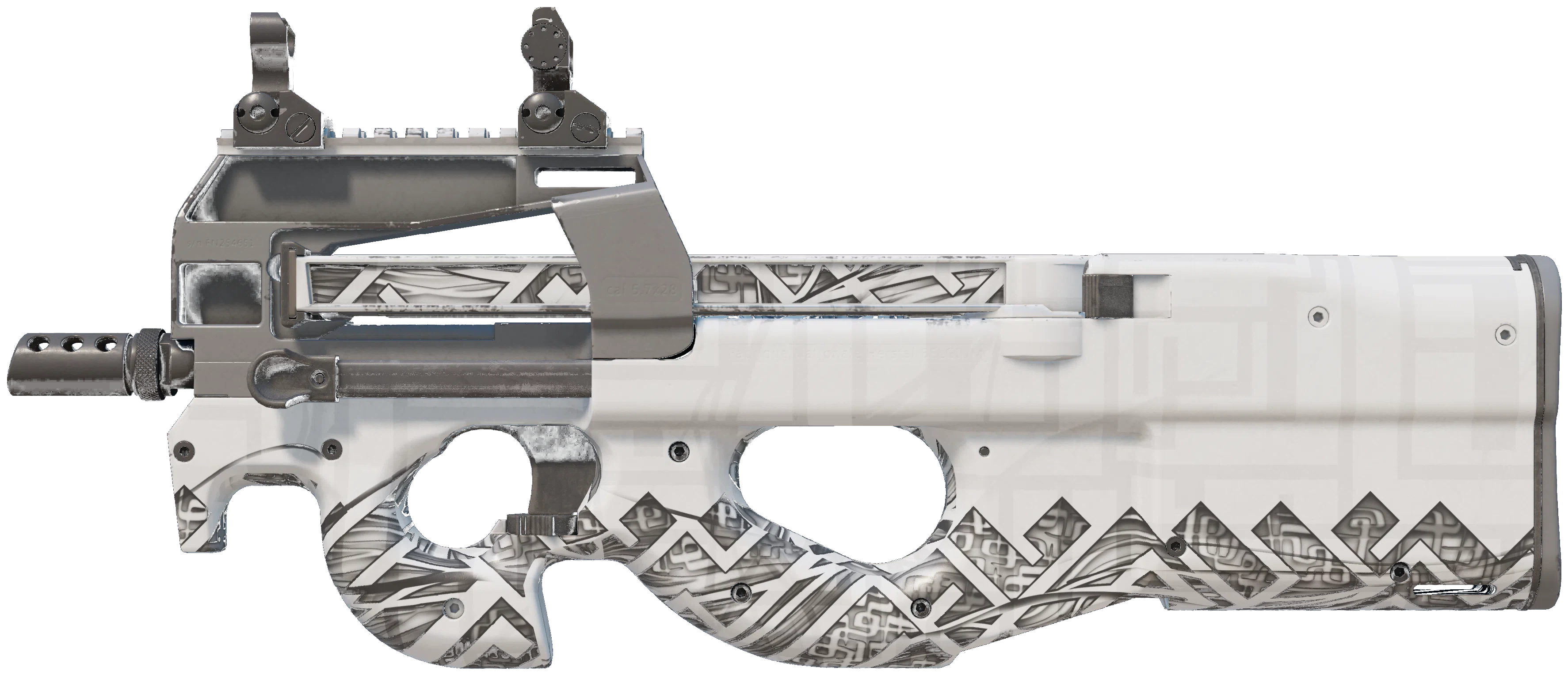 P90 | Aeolian Light CS2 skin — open high-resolution image