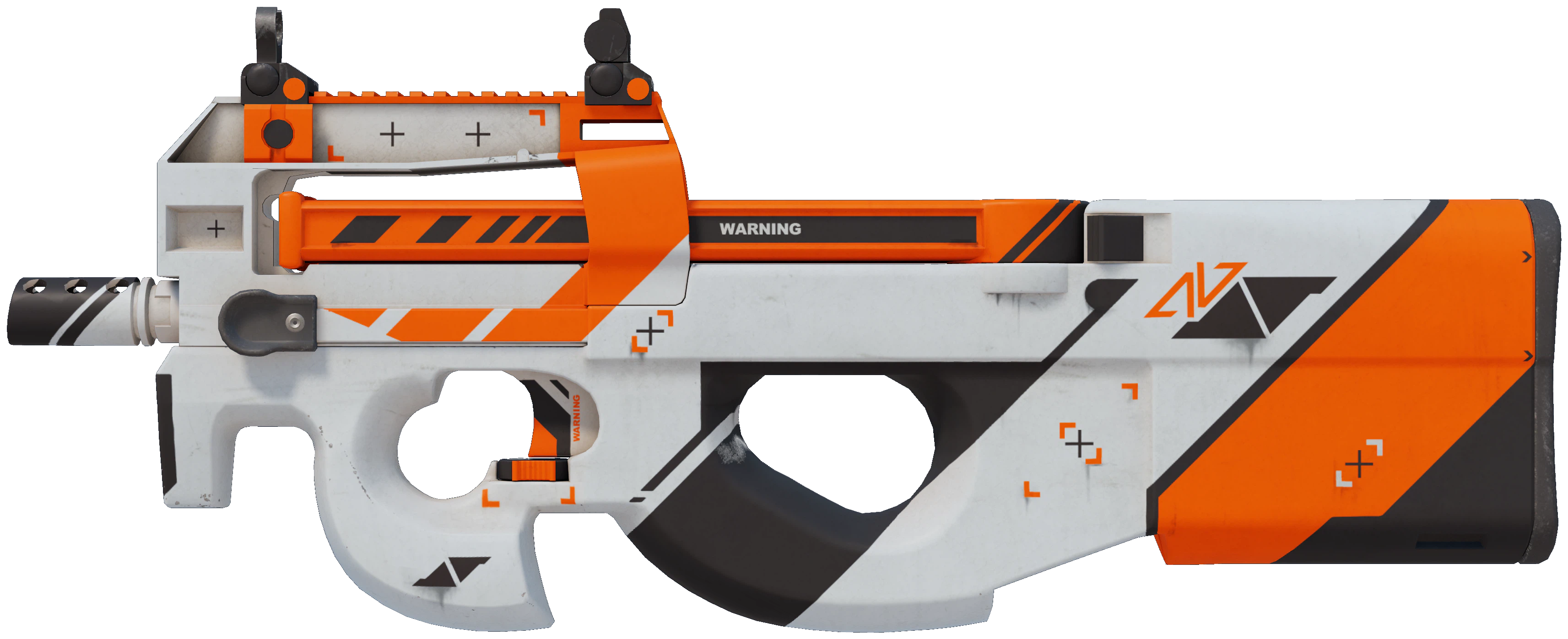 P90 | Asiimov representative Minimal Wear wear preview