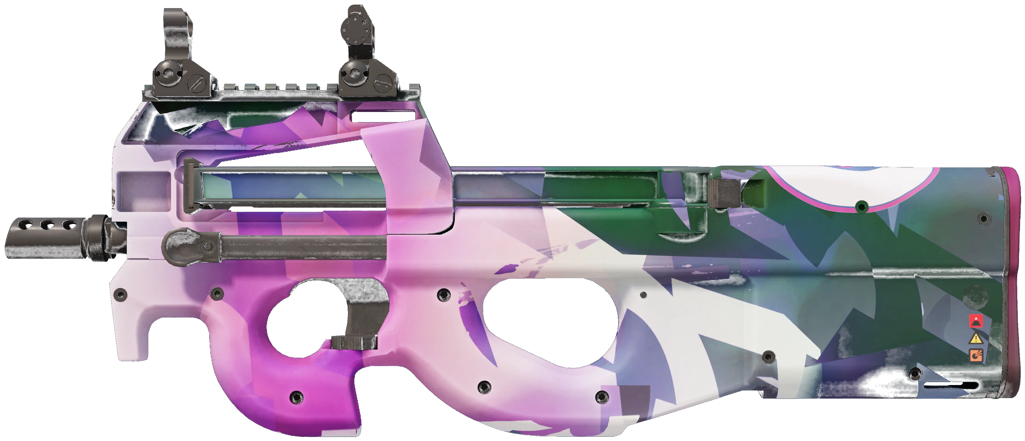 P90 | Attack Vector CS2 skin — open high-resolution image