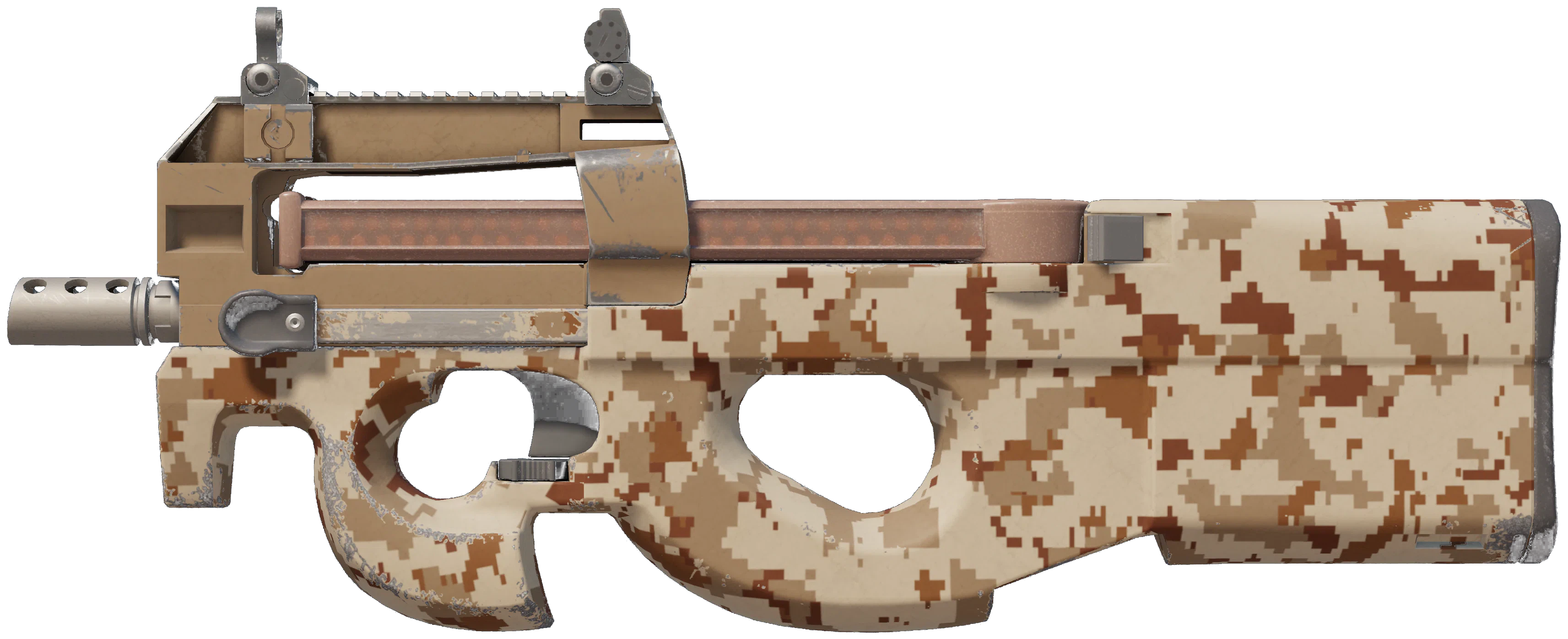 P90 | Desert DDPAT representative Minimal Wear wear preview