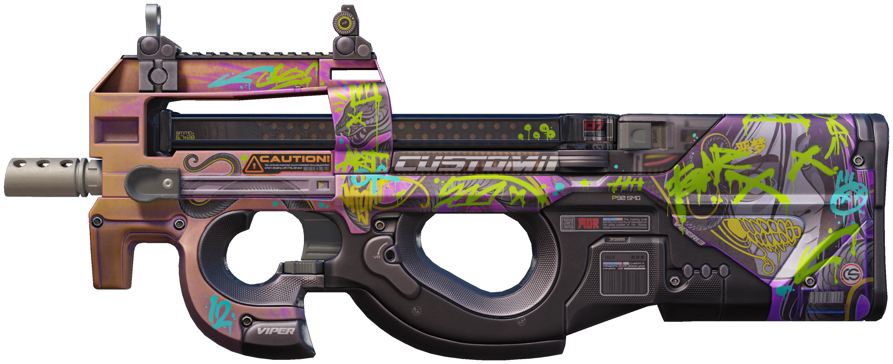 P90 | Neoqueen CS2 skin — open high-resolution image