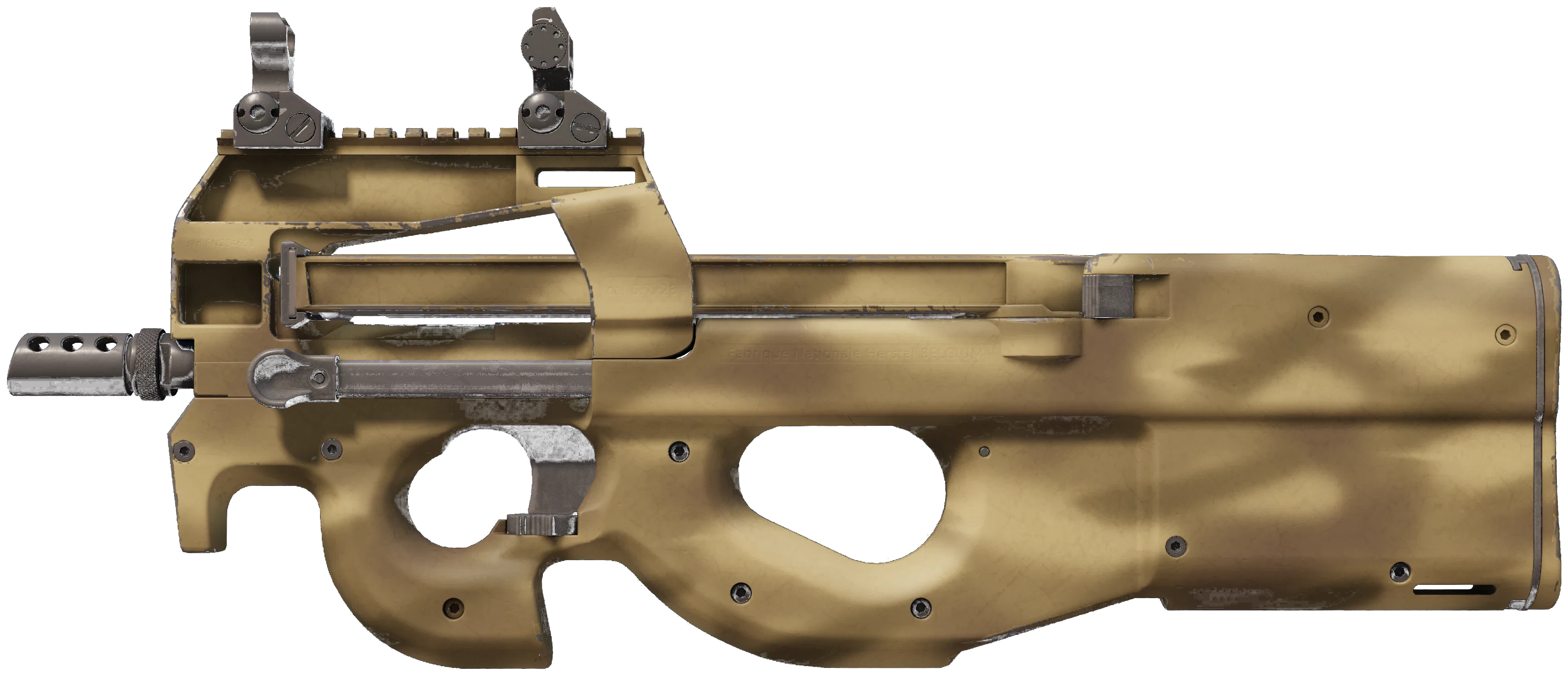 P90 | Sand Spray CS2 skin — open high-resolution image