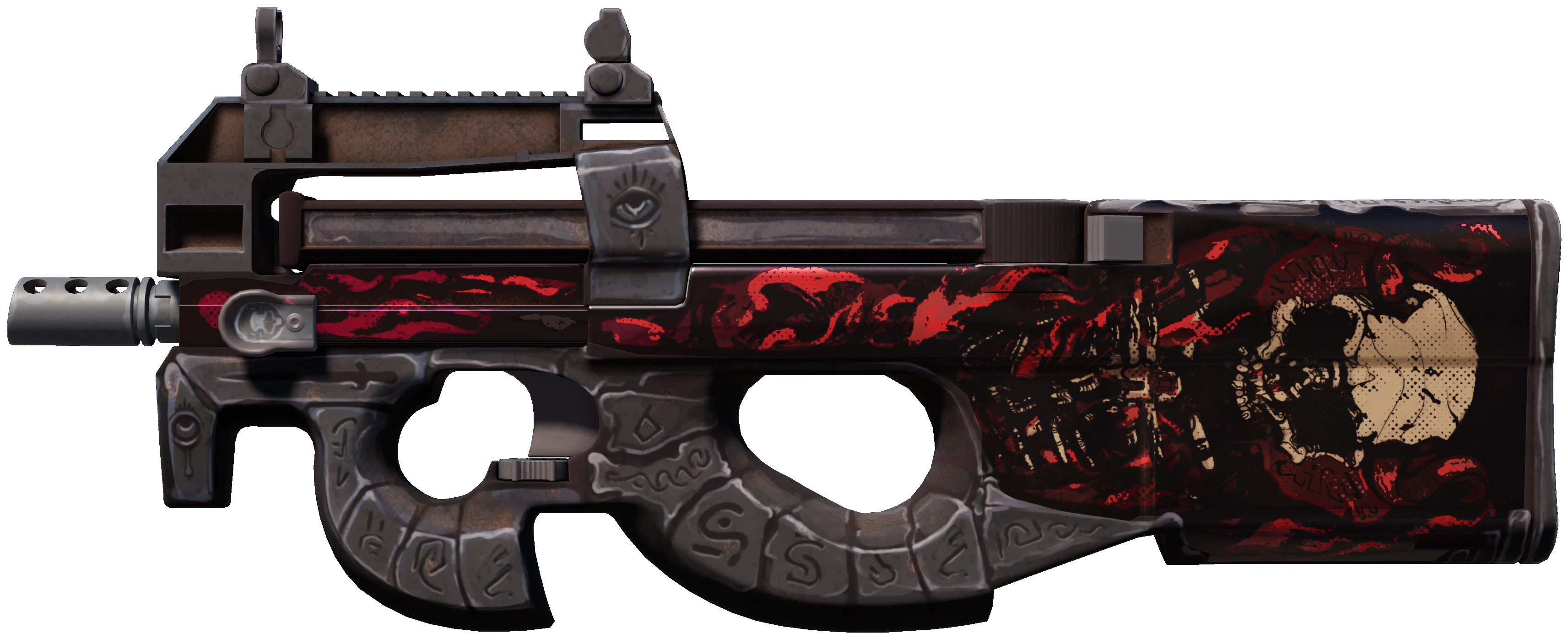 P90 | Shallow Grave representative Minimal Wear wear preview