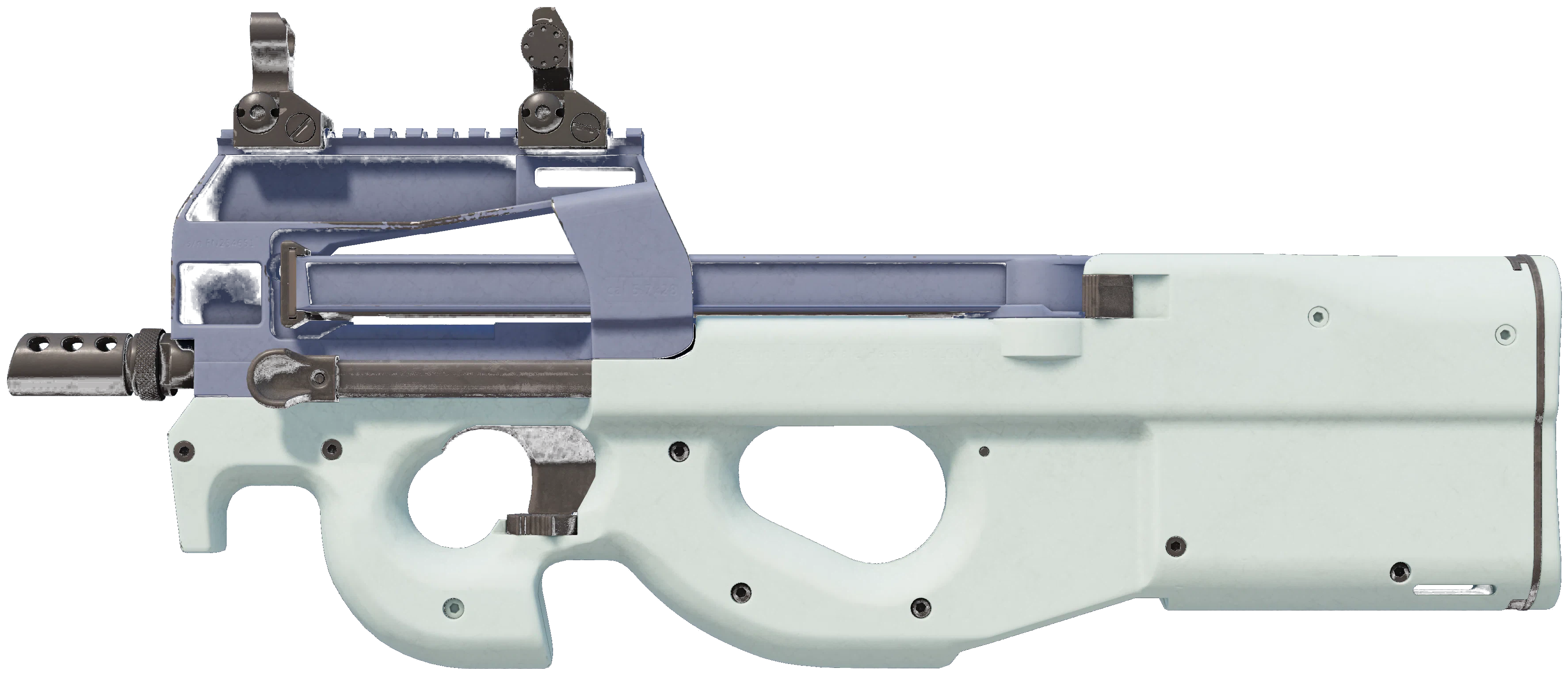 P90 | Storm CS2 skin — open high-resolution image